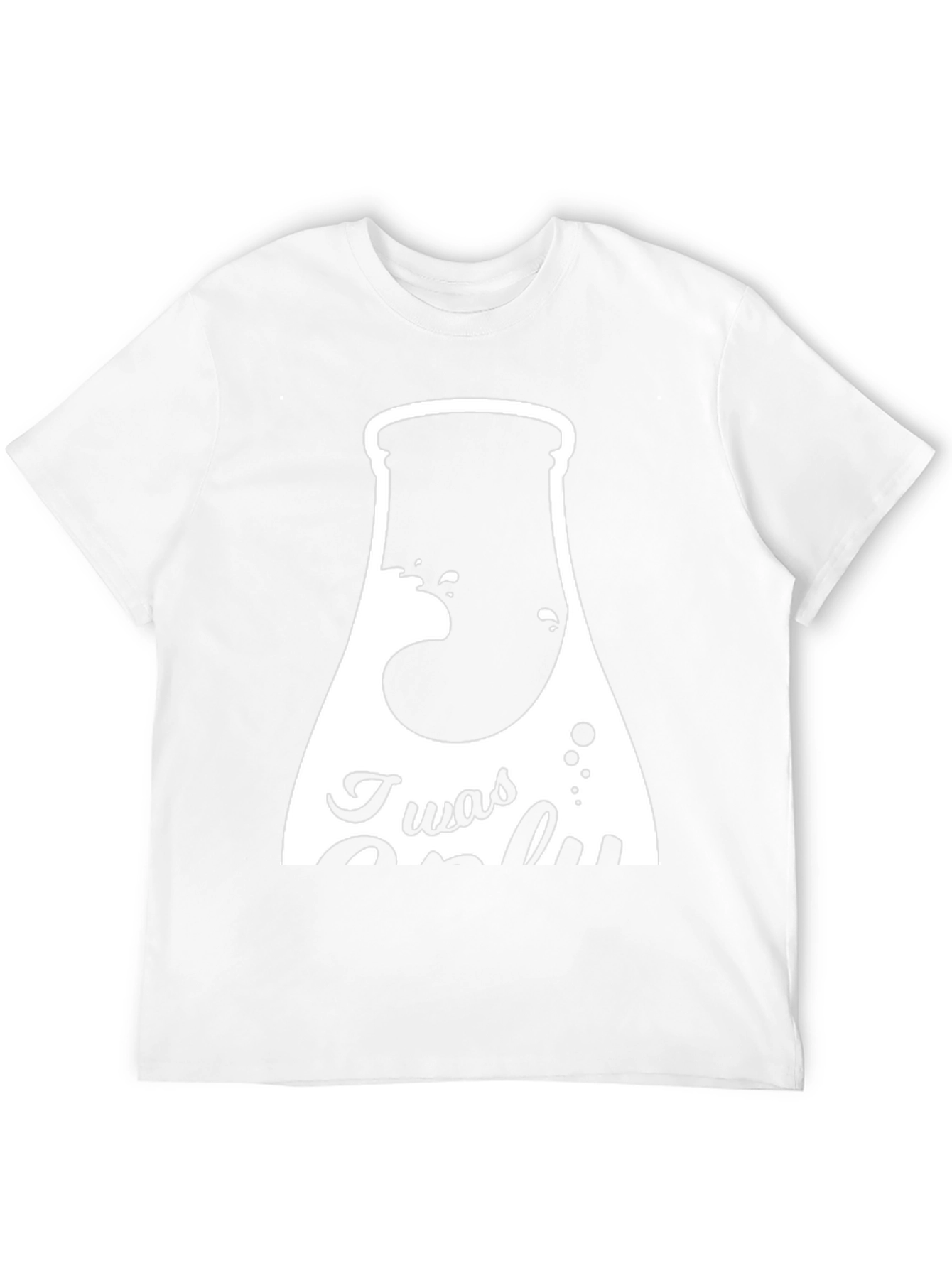 Twas Only T-Shirt - Black Graphic Tee