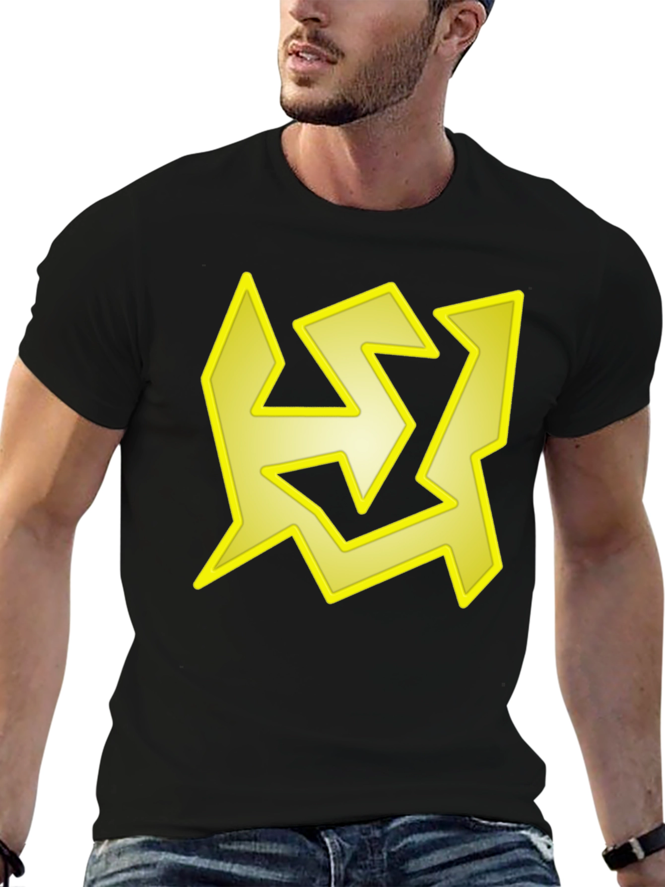 Abstract Geometric T-Shirt - Modern Style