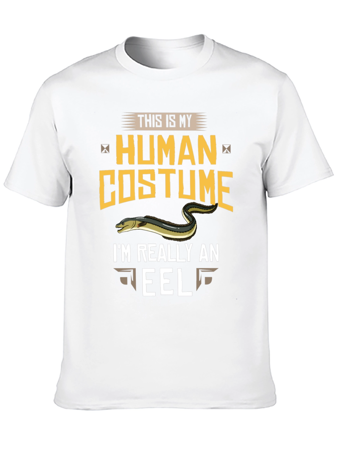 This Is My Human Costume Funny Eel T-Shirt