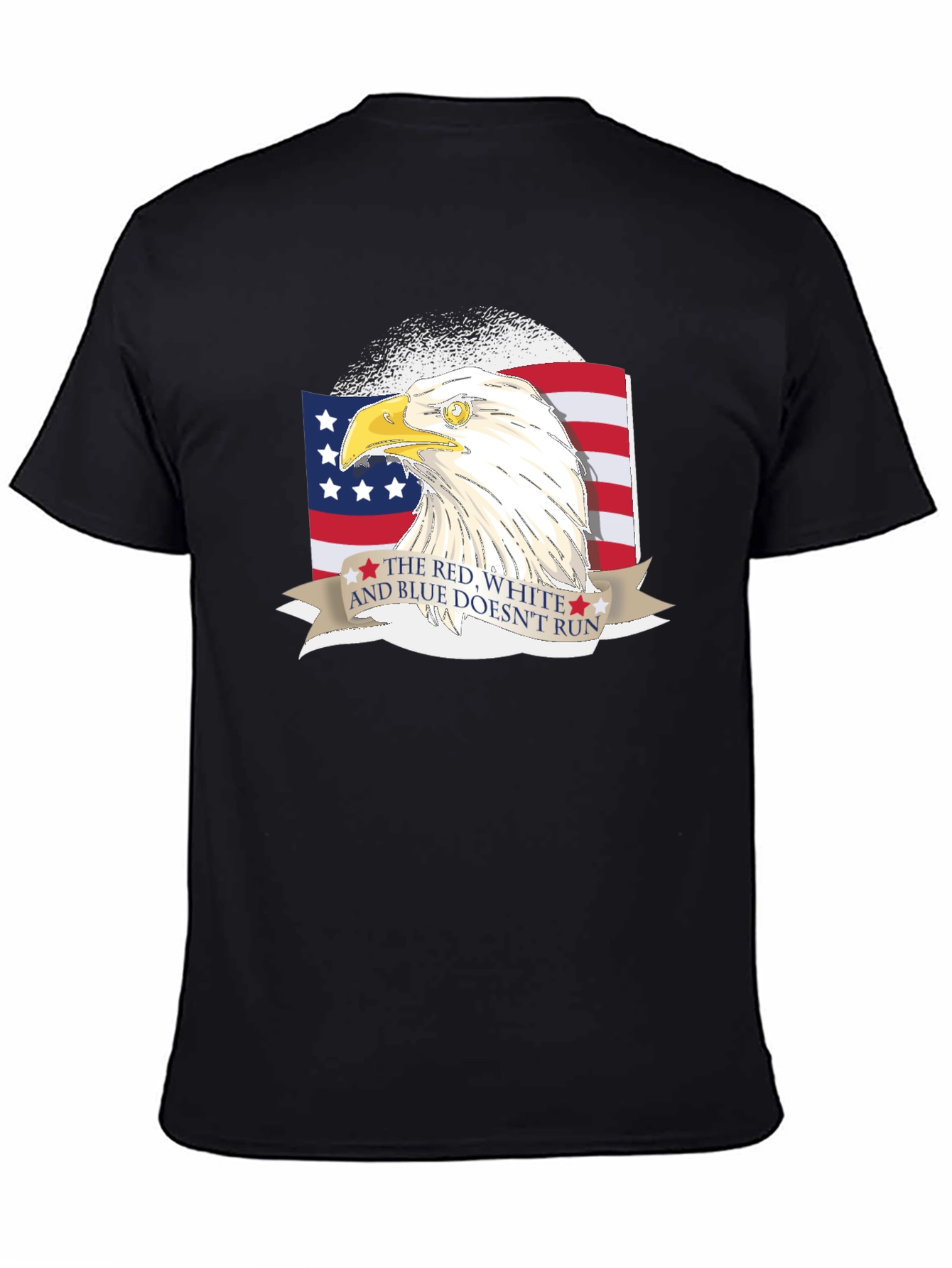 Red White & Blue Patriotic Eagle T-Shirt