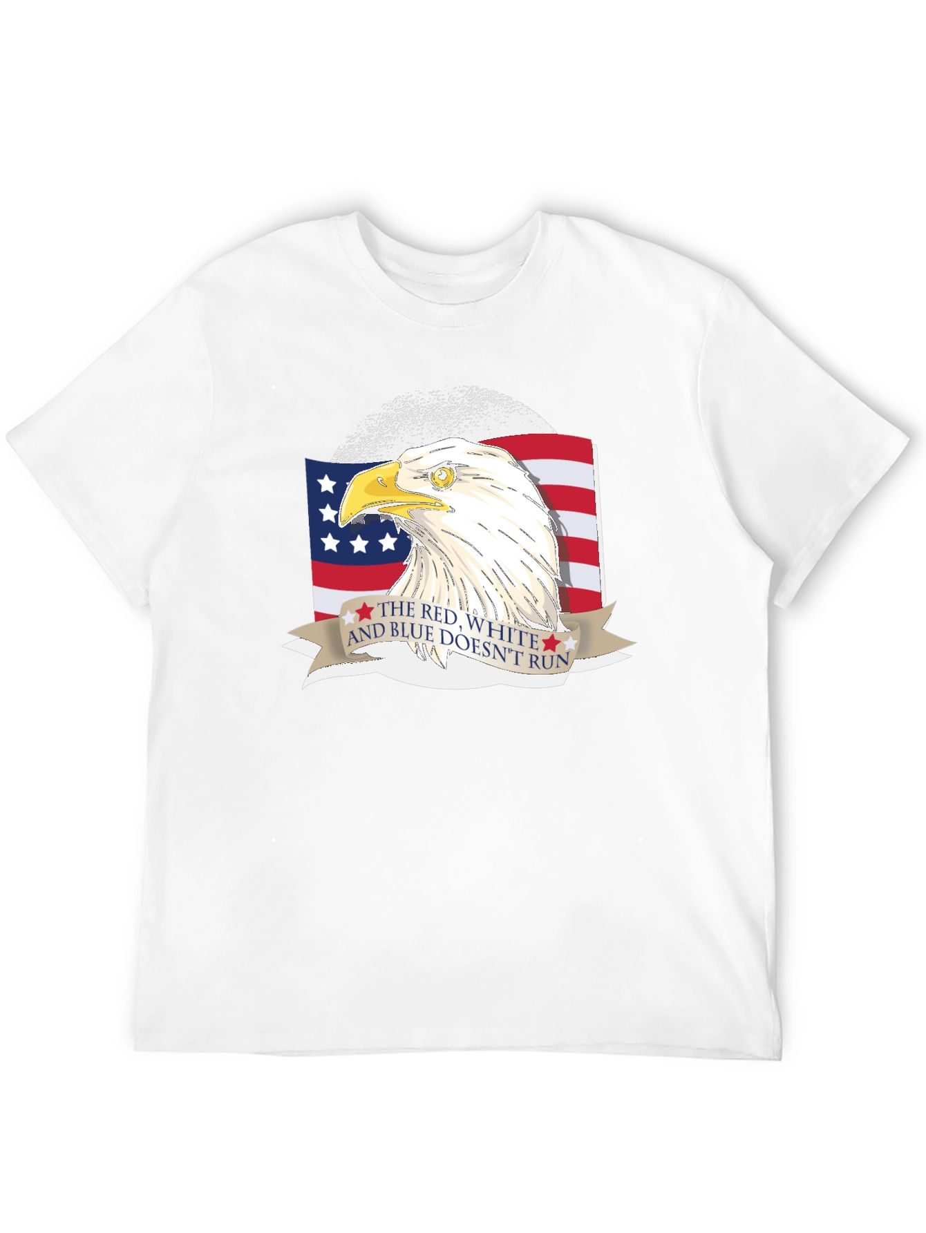 Red White & Blue Patriotic Eagle T-Shirt