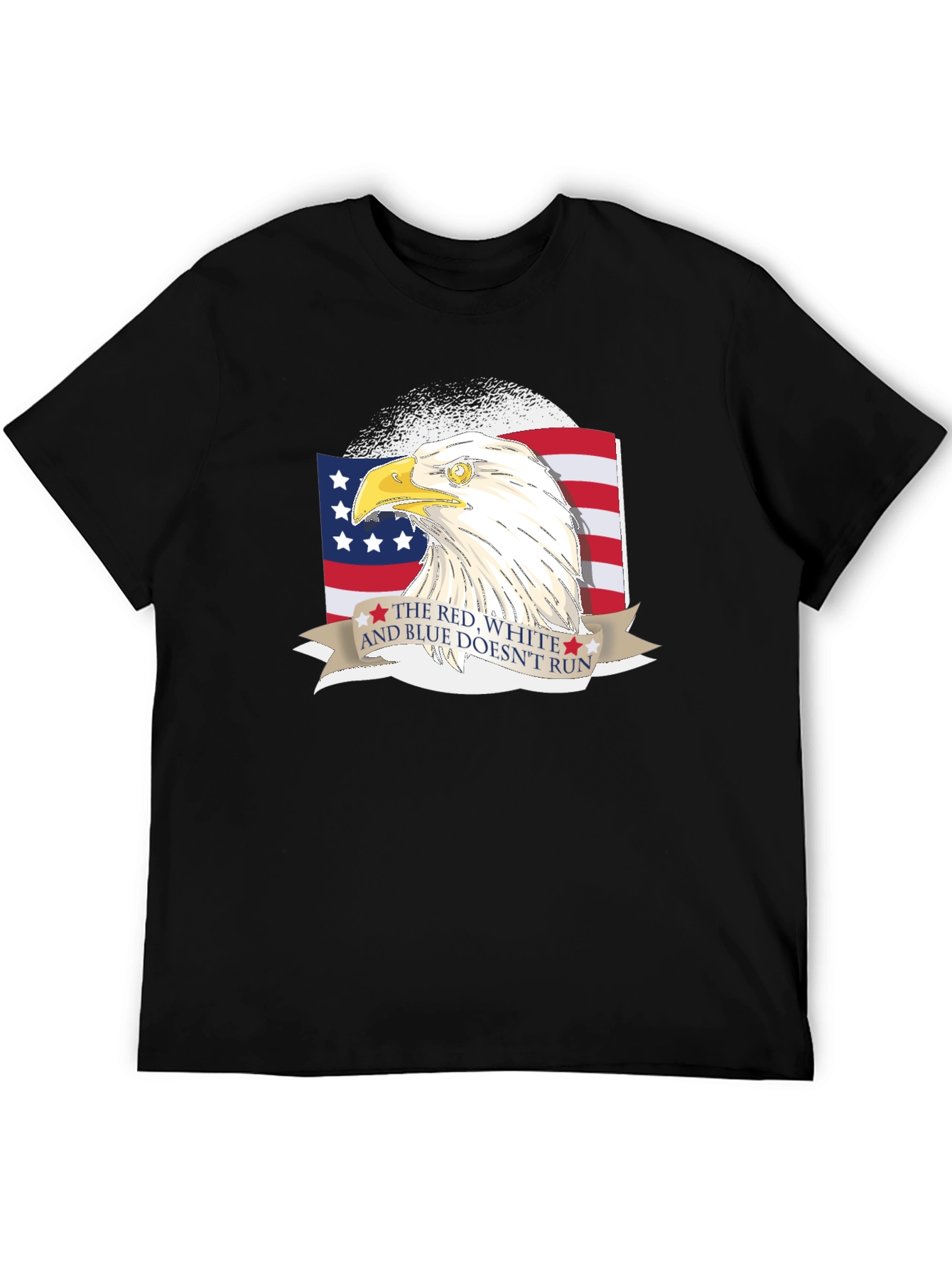 Red White & Blue Patriotic Eagle T-Shirt