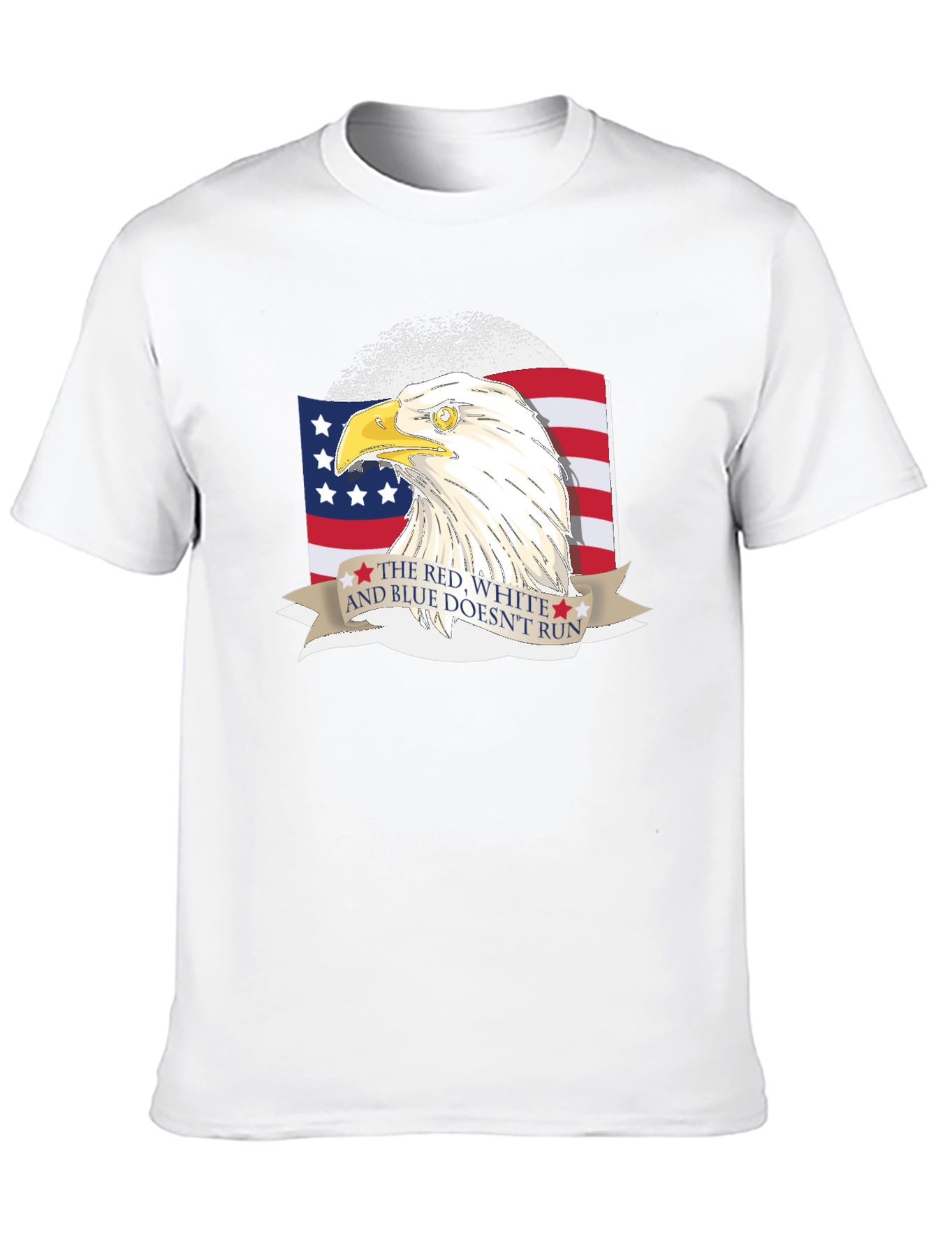 Red White & Blue Patriotic Eagle T-Shirt
