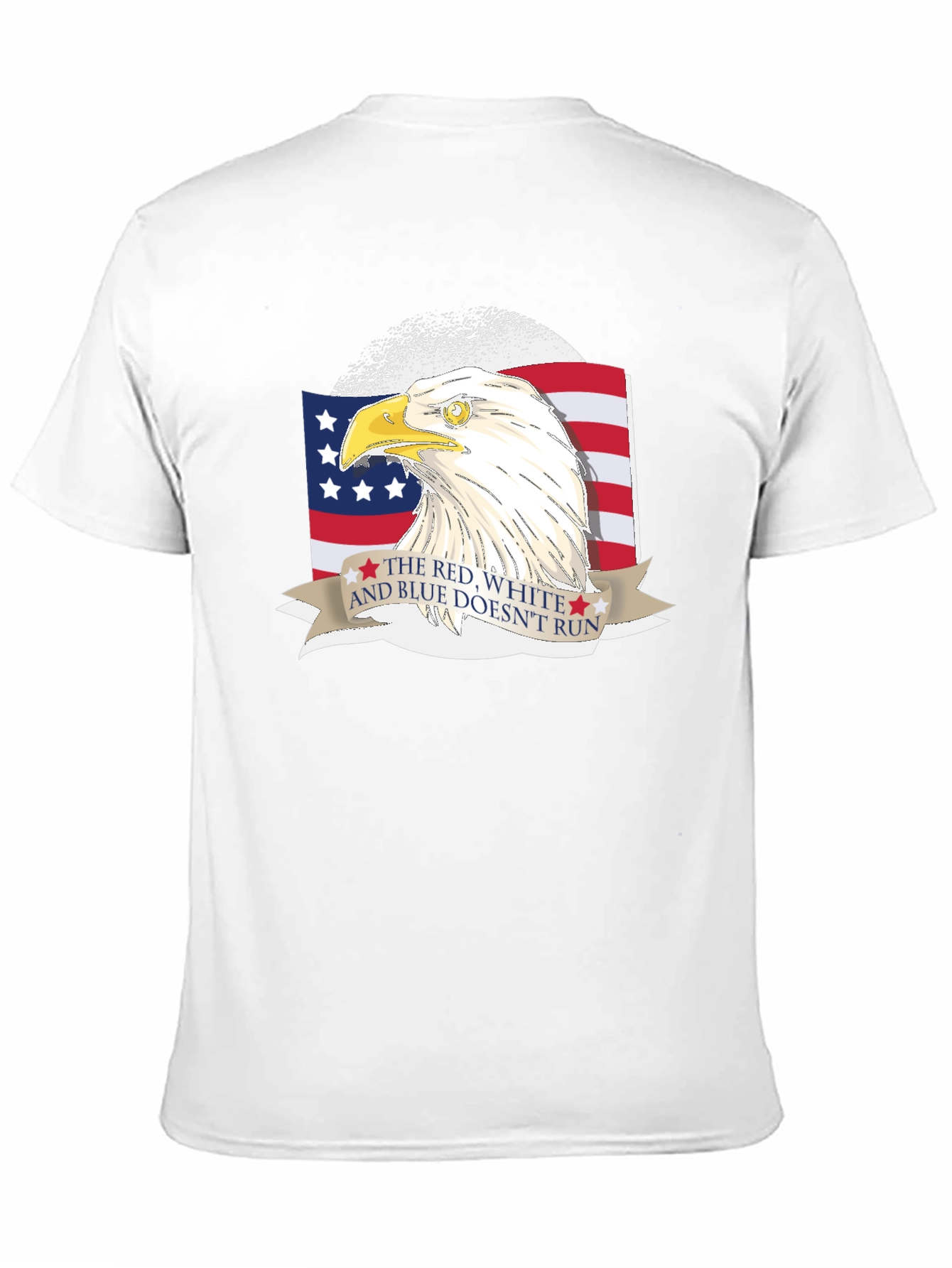 Red White & Blue Patriotic Eagle T-Shirt