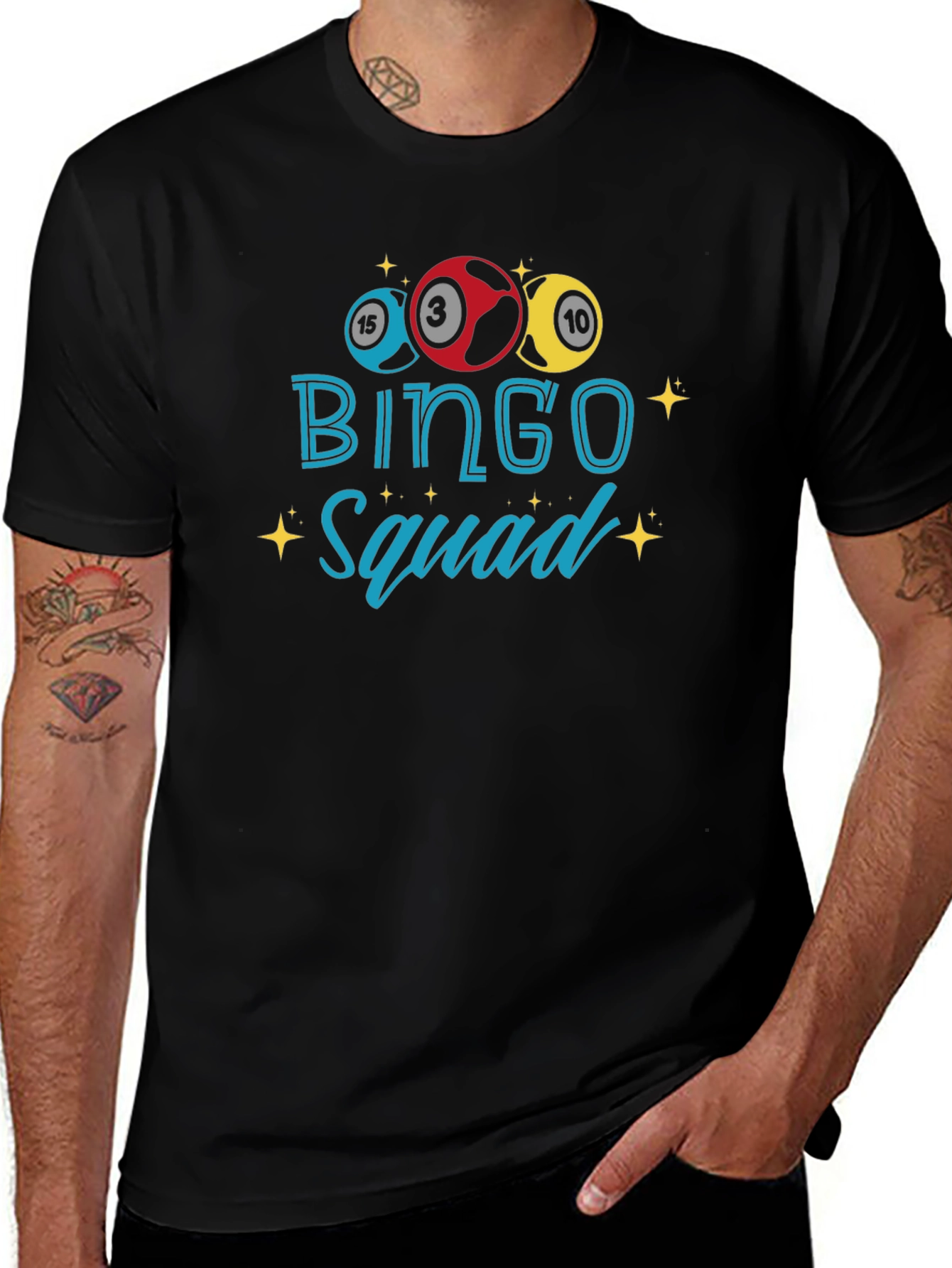 Bingo Squad Tee - Lucky Numbers T-Shirt