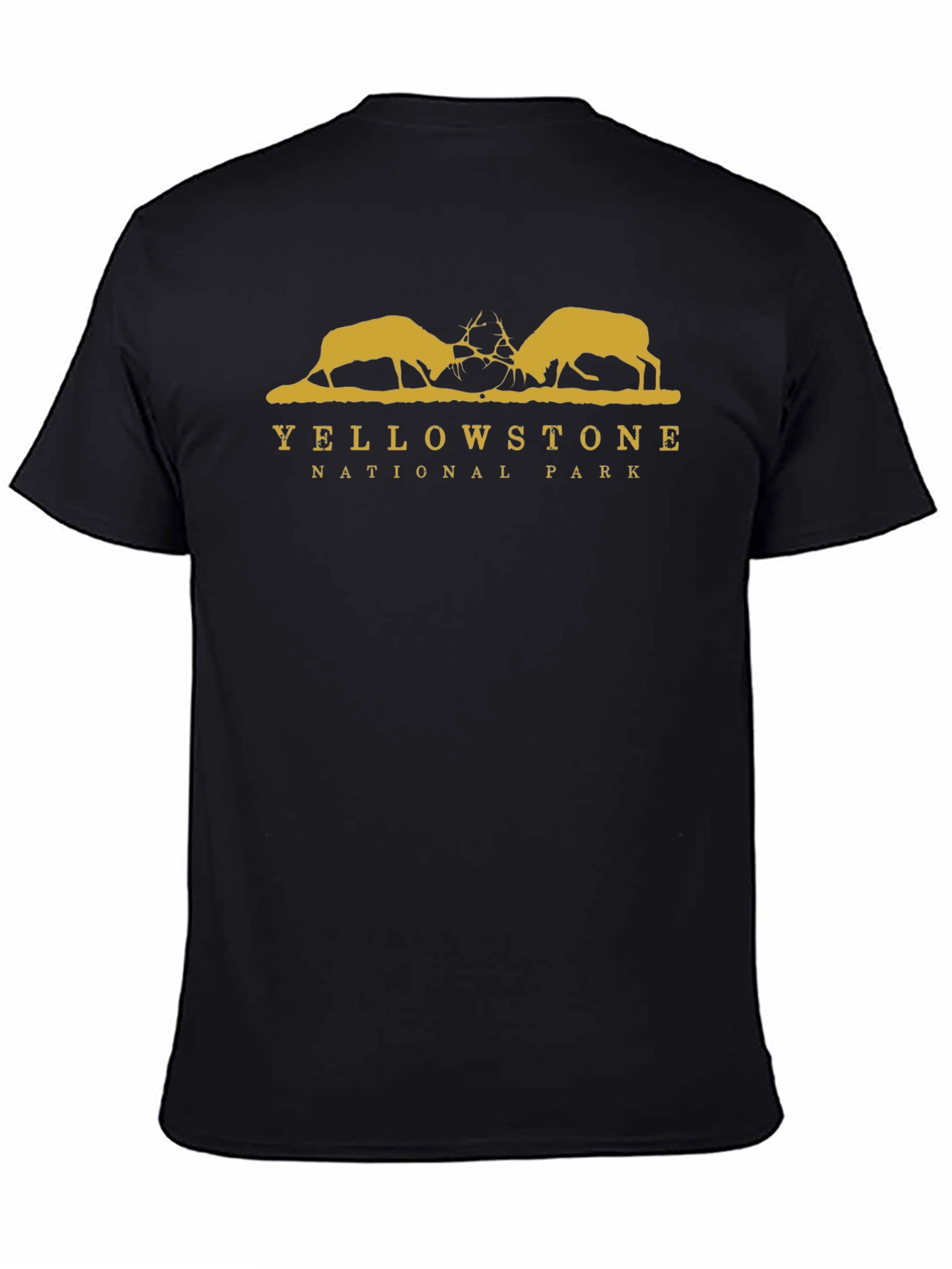 Yellowstone National Park Black T-Shirt
