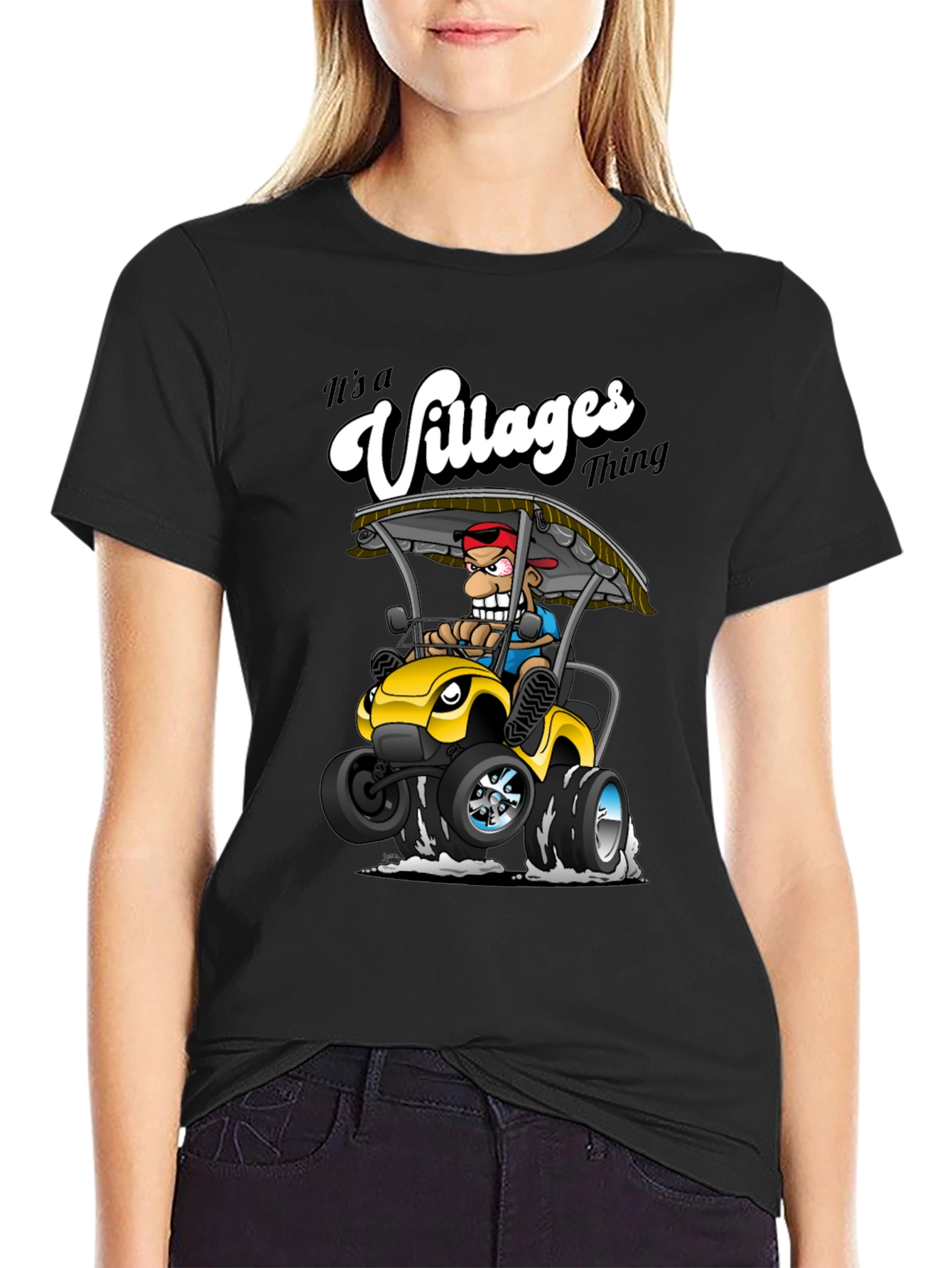 Its a Villages Thing Black T-Shirt