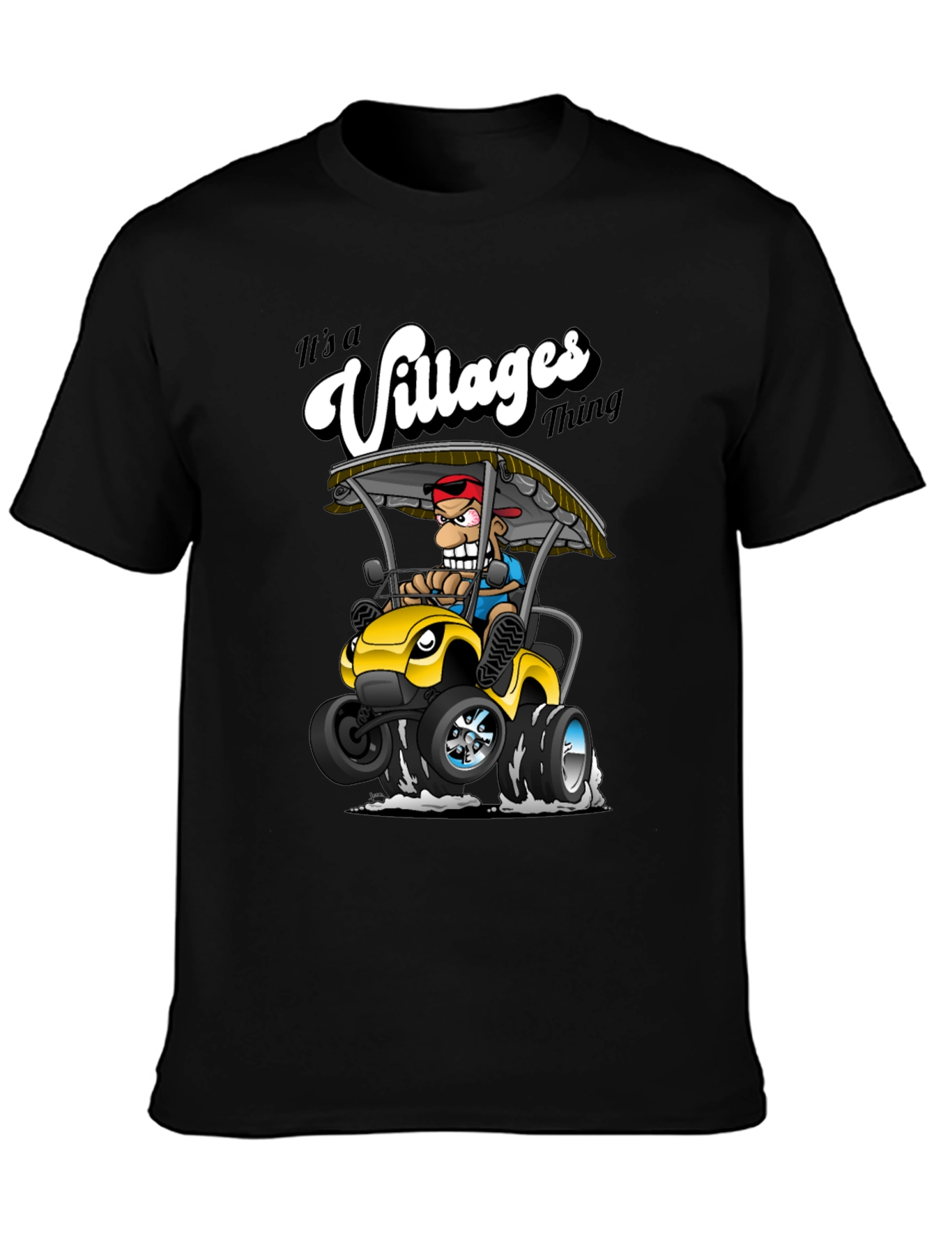 Its a Villages Thing Black T-Shirt