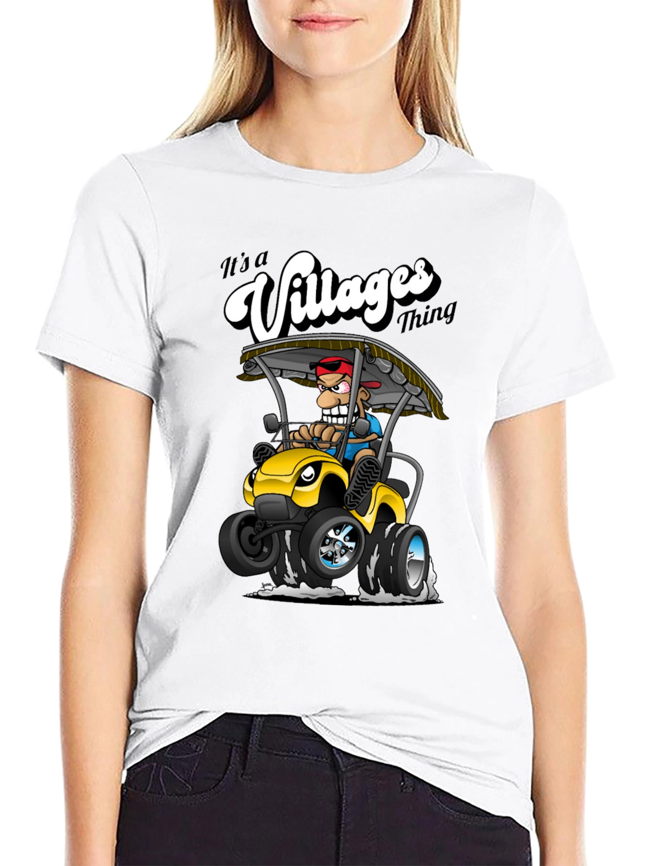 Its a Villages Thing Black T-Shirt
