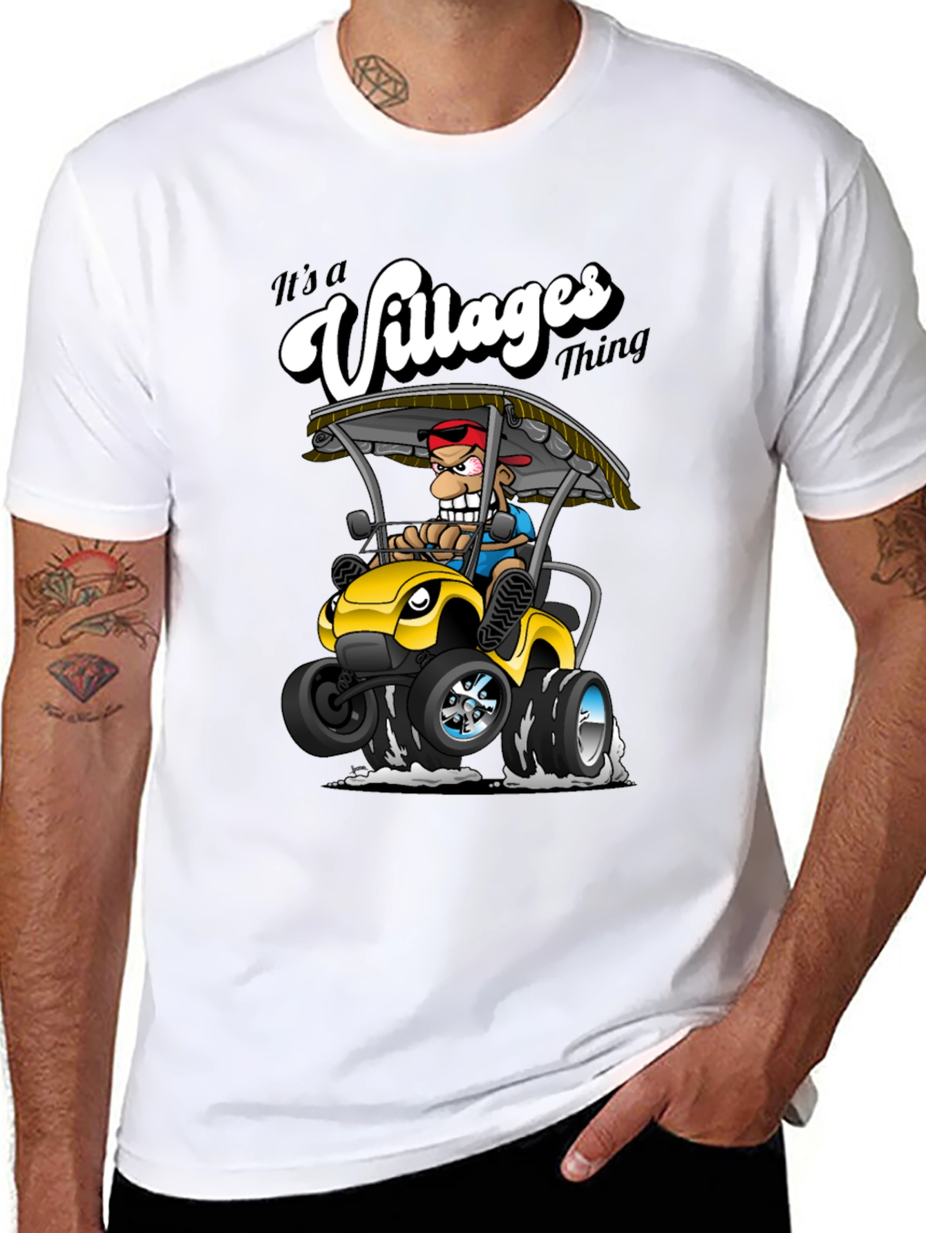 Its a Villages Thing Black T-Shirt