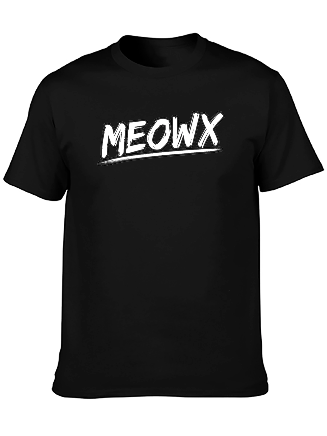 Meowx Graphic T-Shirt - Cool Cat Lover Tee