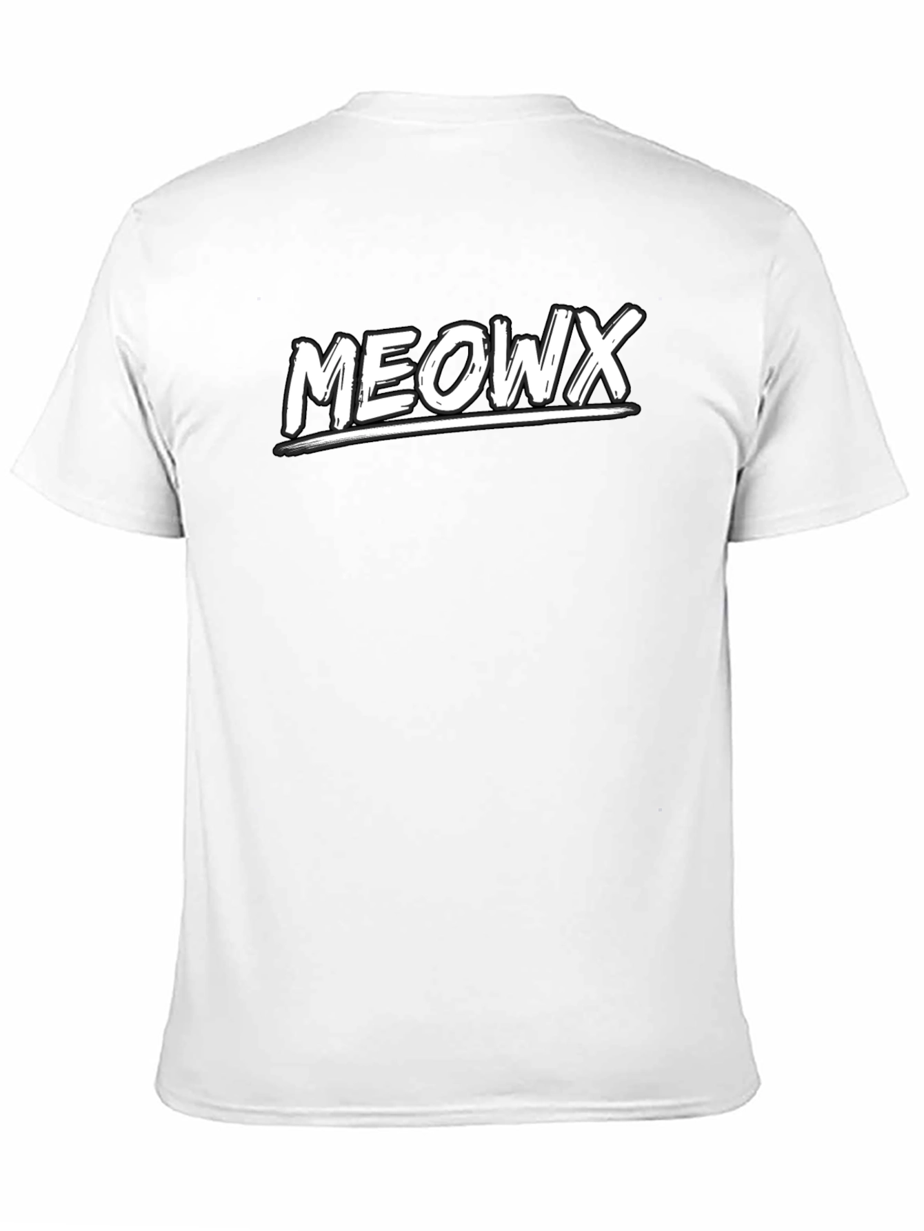 Meowx Graphic T-Shirt - Cool Cat Lover Tee