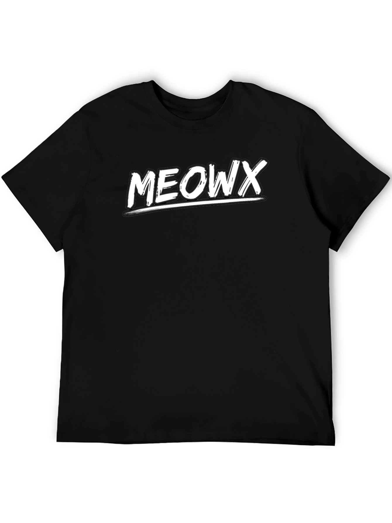 Meowx Graphic T-Shirt - Cool Cat Lover Tee