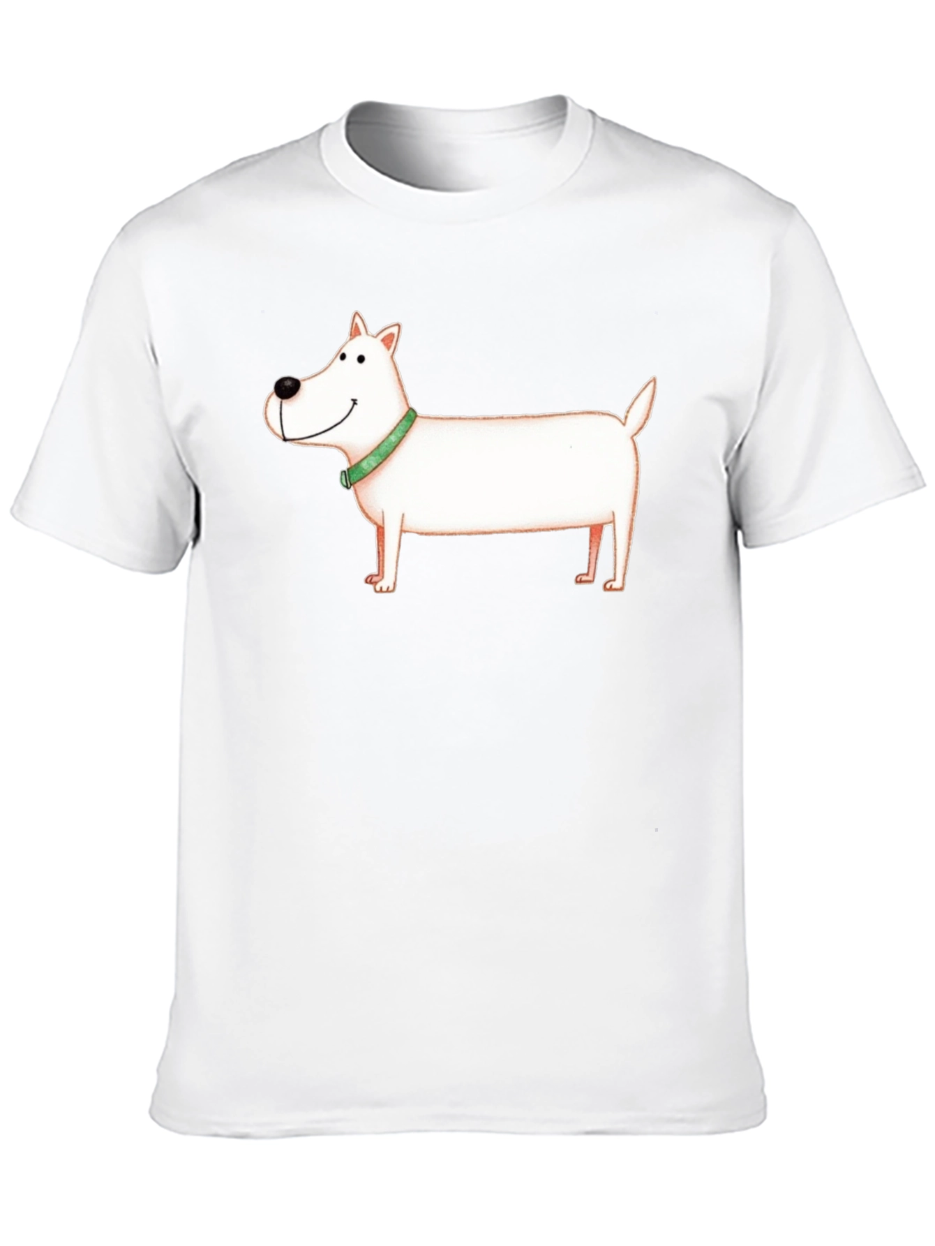 Cartoon Dog Graphic T-Shirt
