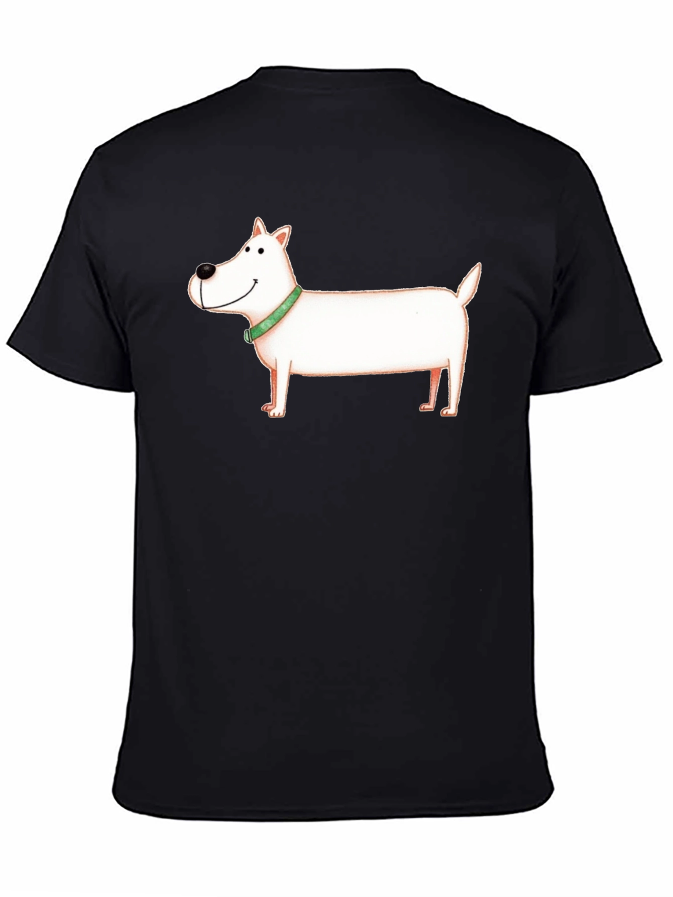 Cartoon Dog Graphic T-Shirt