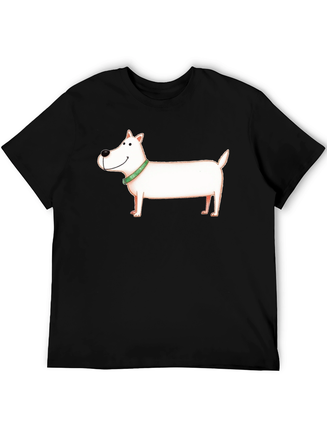 Cartoon Dog Graphic T-Shirt