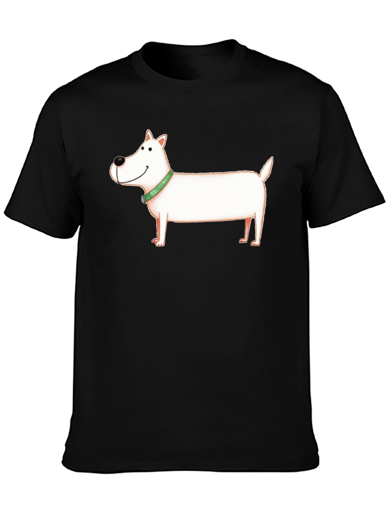 Cartoon Dog Graphic T-Shirt