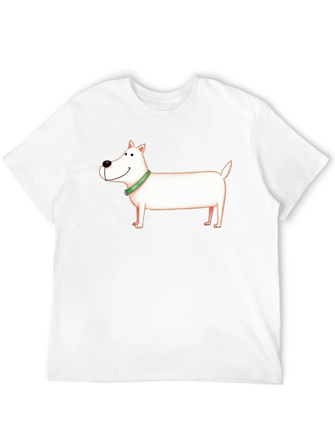 Cartoon Dog Graphic T-Shirt