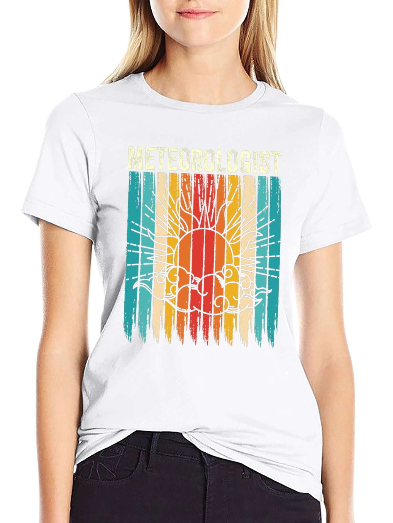 Retro Meteorologist T-Shirt - Weather Lover Tee