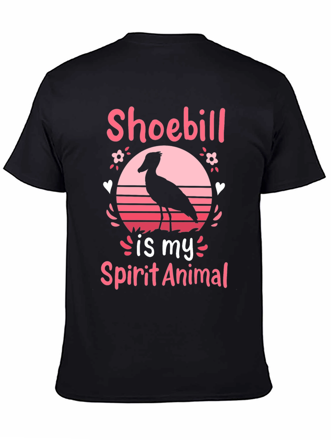 Shoebill Spirit Animal Graphic T-Shirt