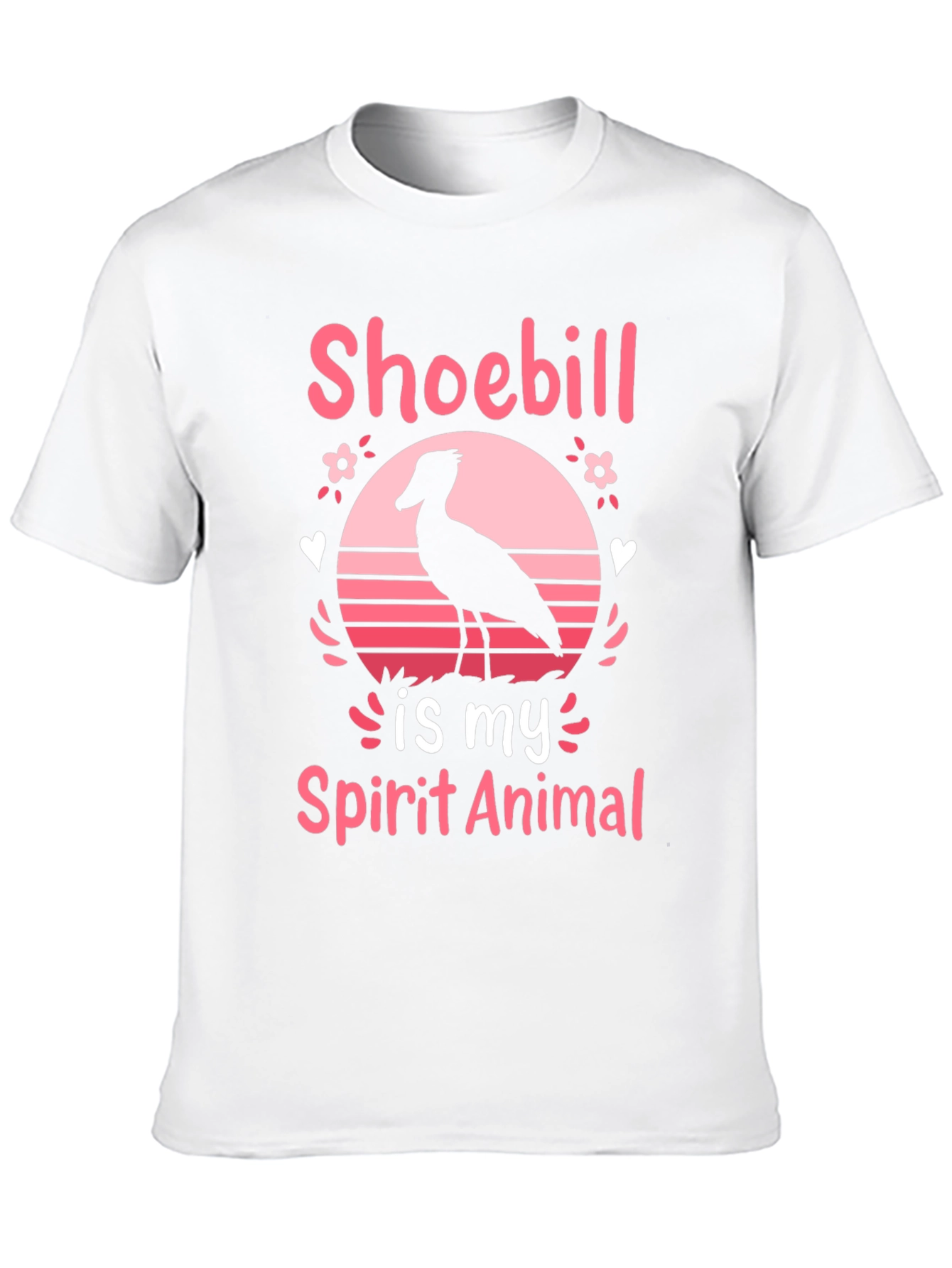 Shoebill Spirit Animal Graphic T-Shirt