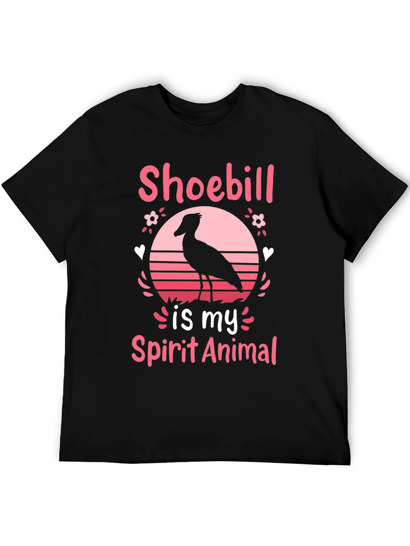 Shoebill Spirit Animal Graphic T-Shirt