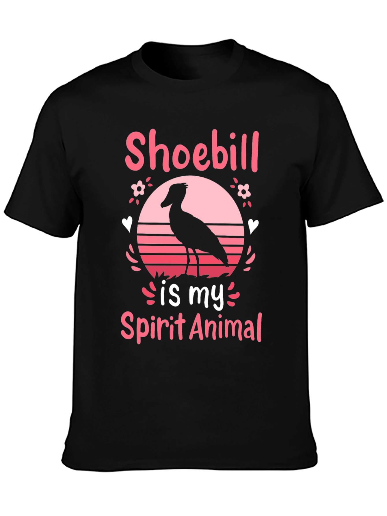 Shoebill Spirit Animal Graphic T-Shirt