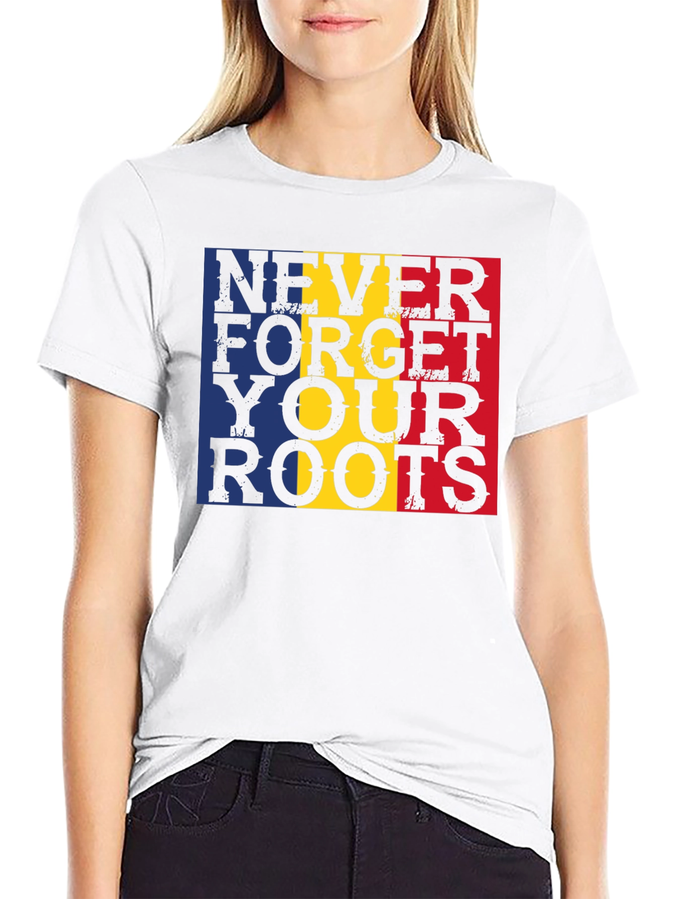 Never Forget Your Roots Romania T-Shirt