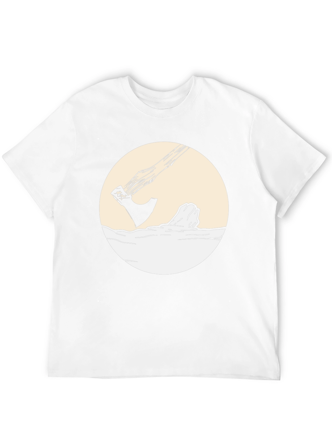 Axe Chop Crew Neck T-Shirt - Black