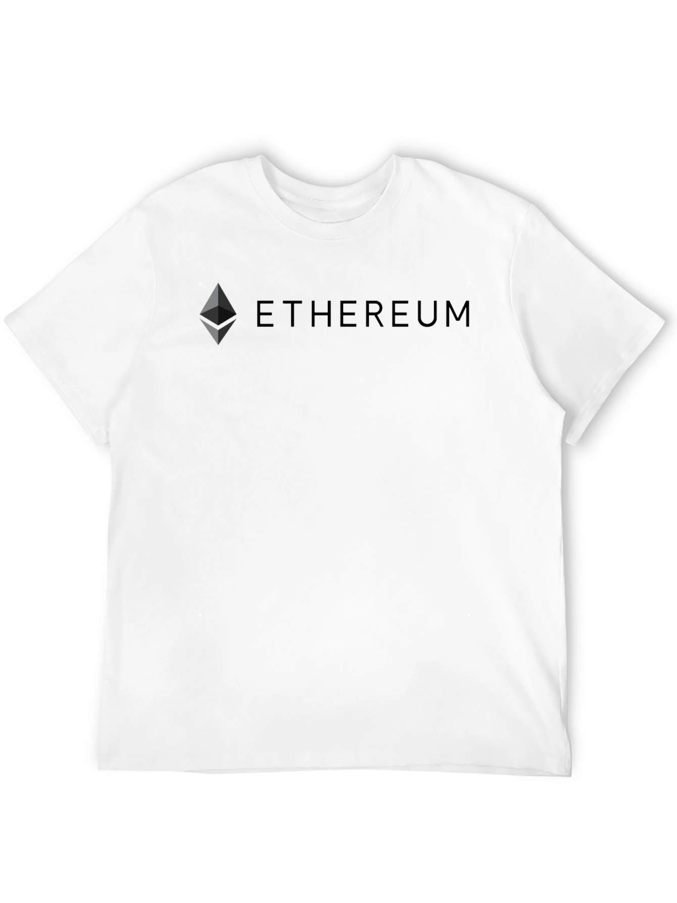 Ethereum Crypto Logo Black T-Shirt
