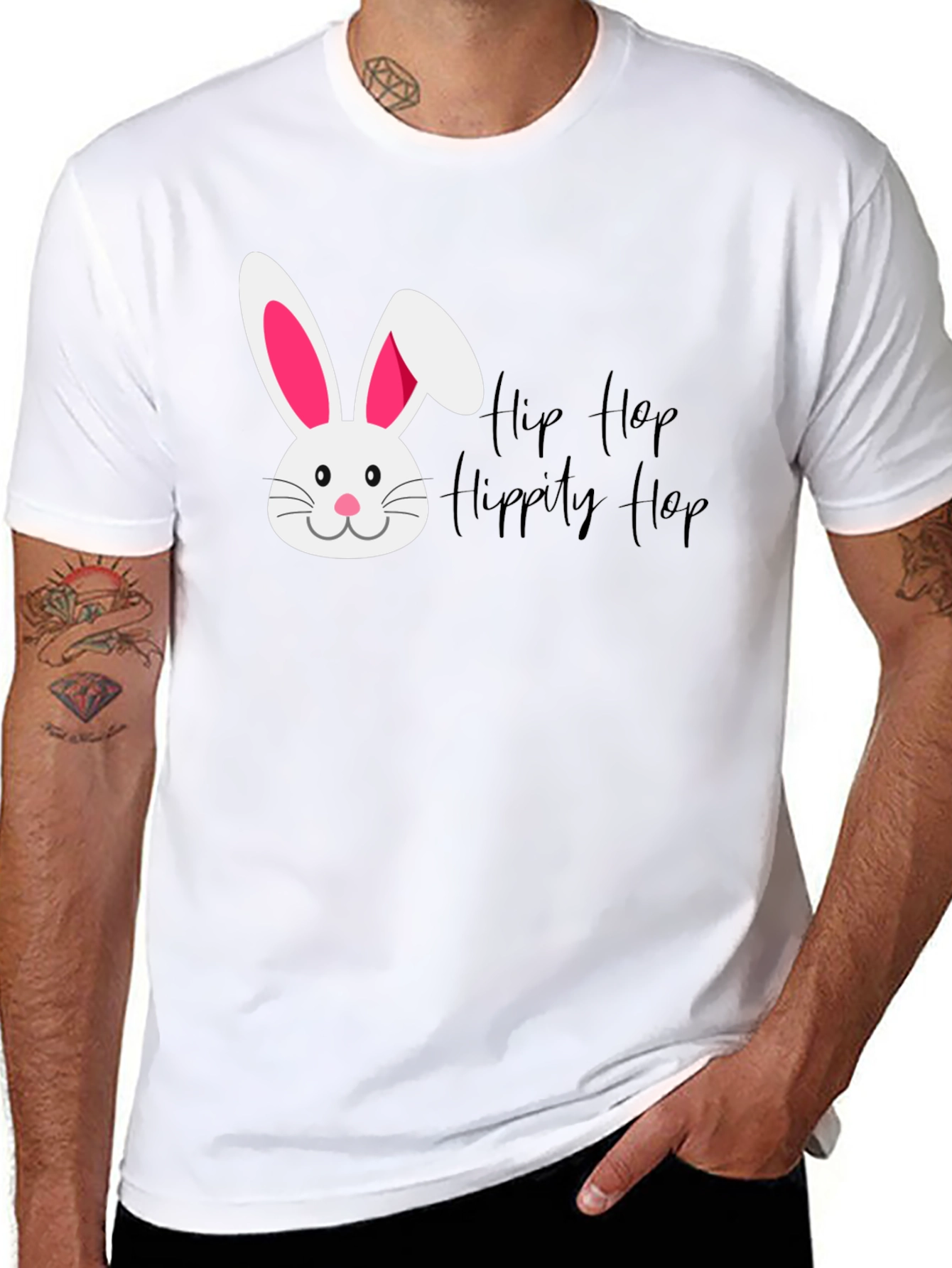 Hip Hop Hippity Hop Easter T-Shirt