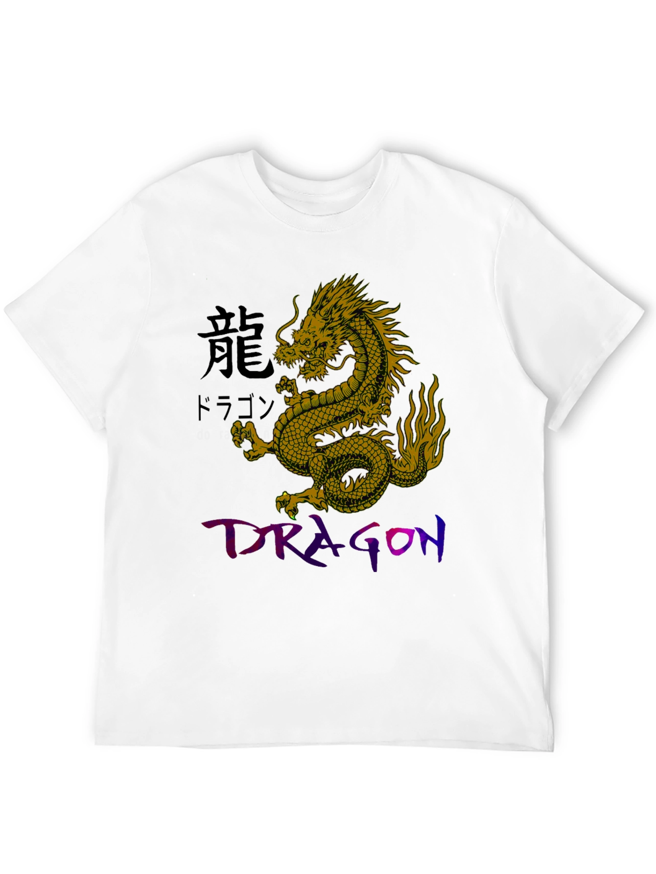 Dragon Graphic Black T-Shirt