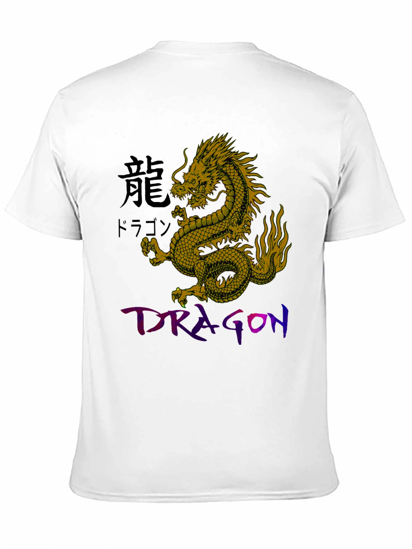 Dragon Graphic Black T-Shirt
