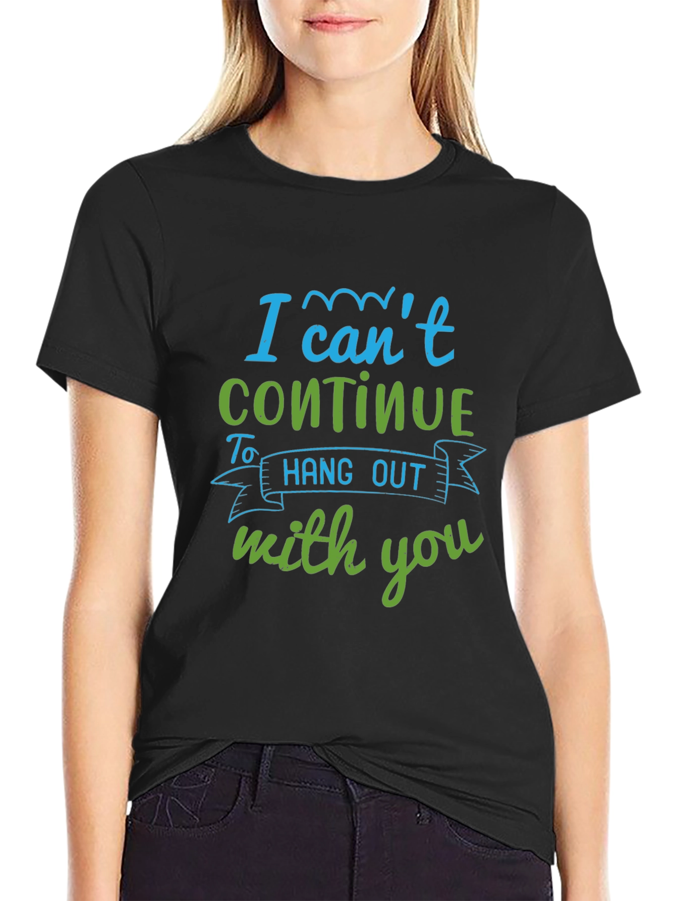 Funny I Cant Continue Graphic Tee
