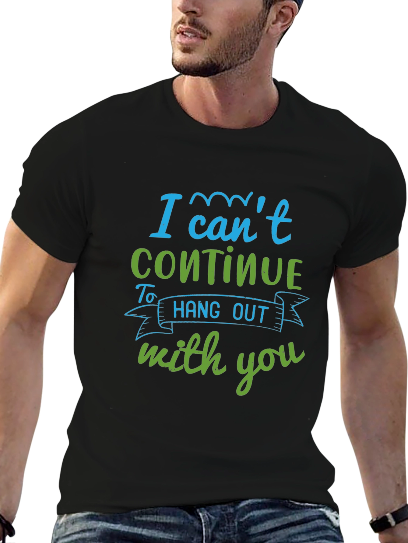 Funny I Cant Continue Graphic Tee