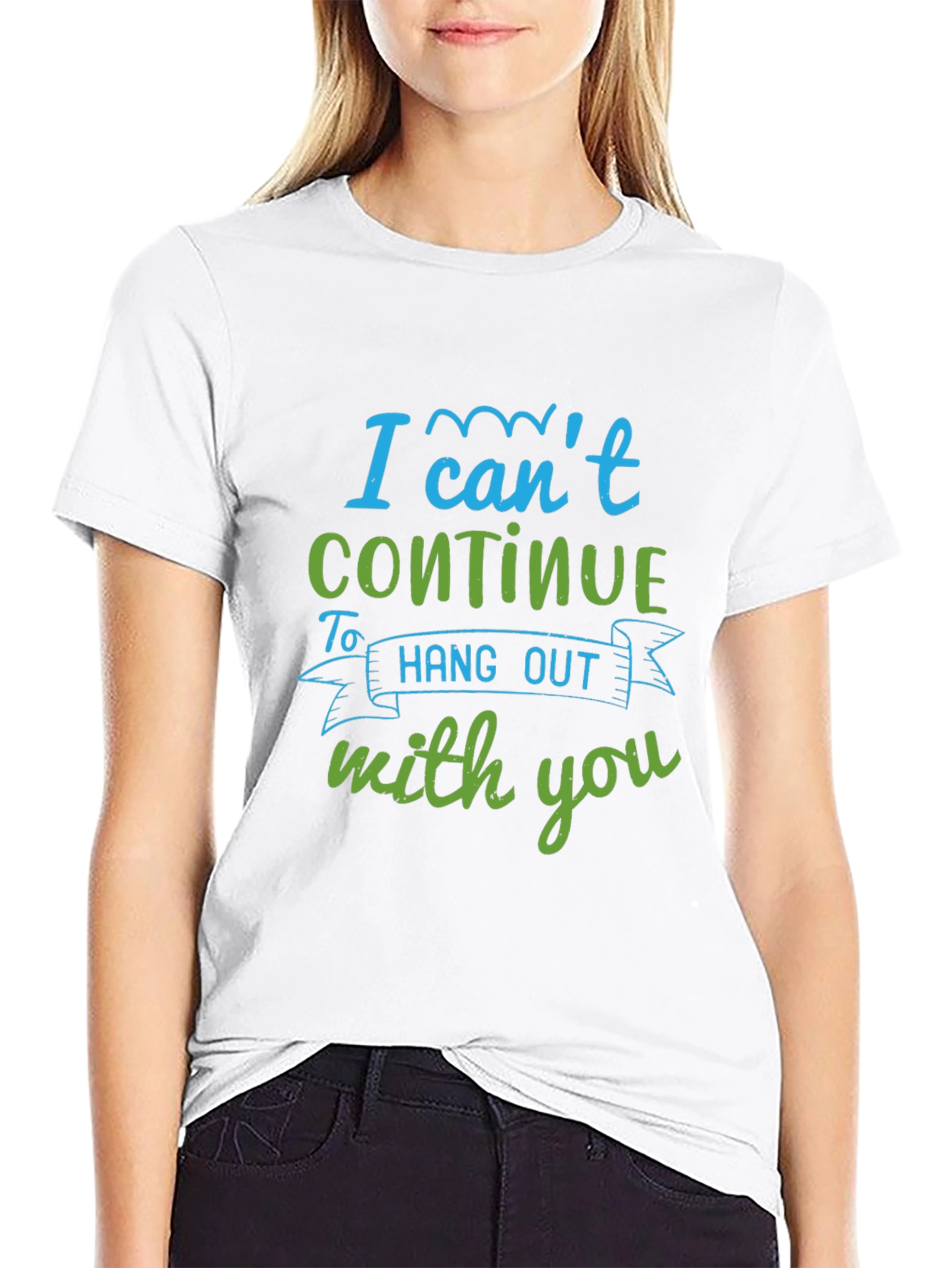 Funny I Cant Continue Graphic Tee