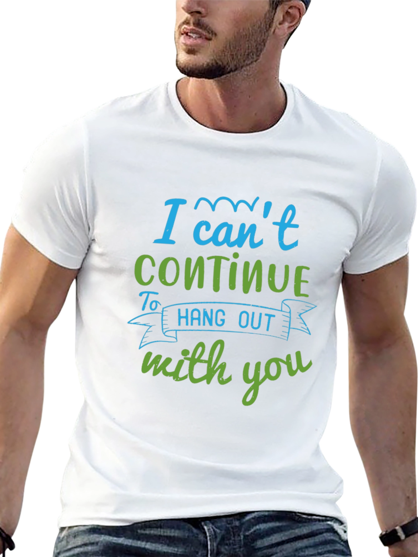 Funny I Cant Continue Graphic Tee