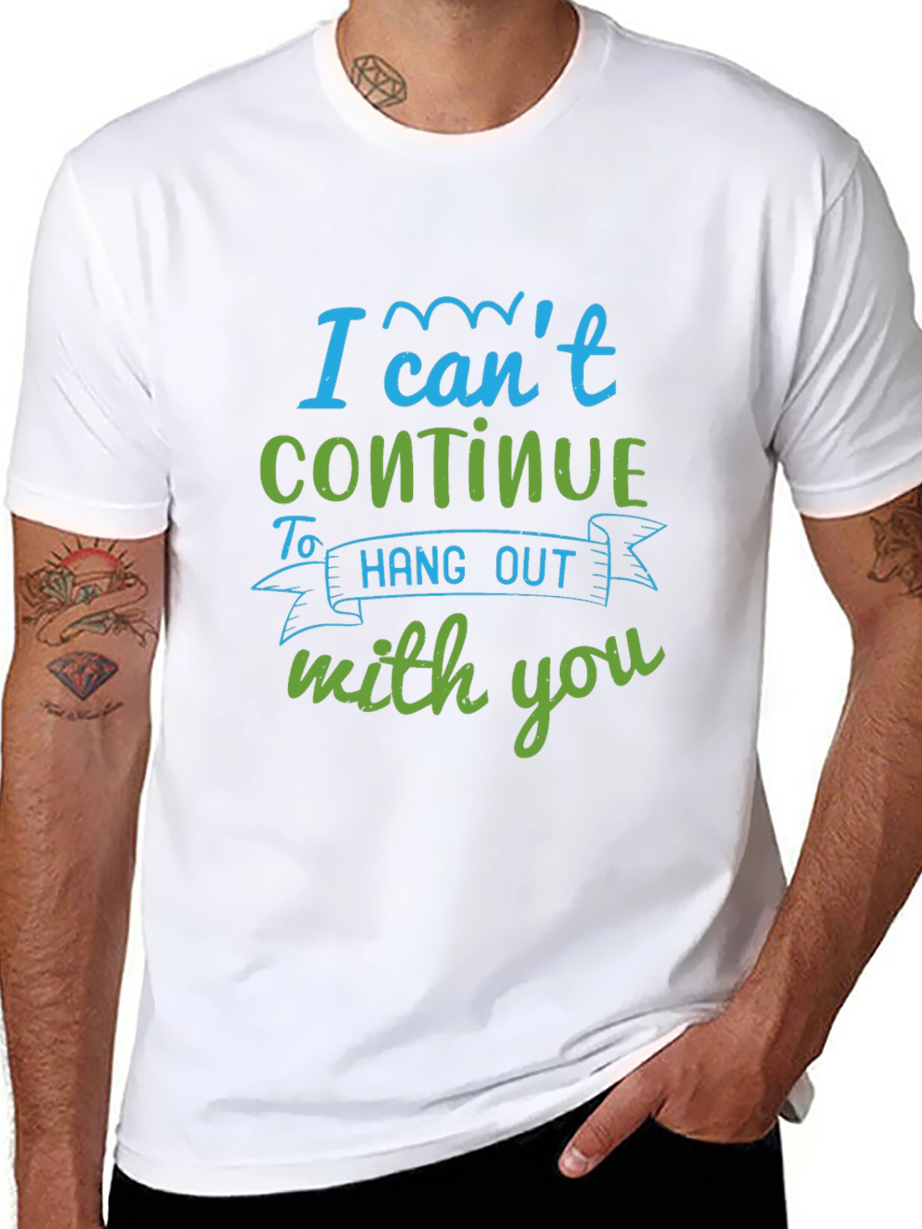 Funny I Cant Continue Graphic Tee