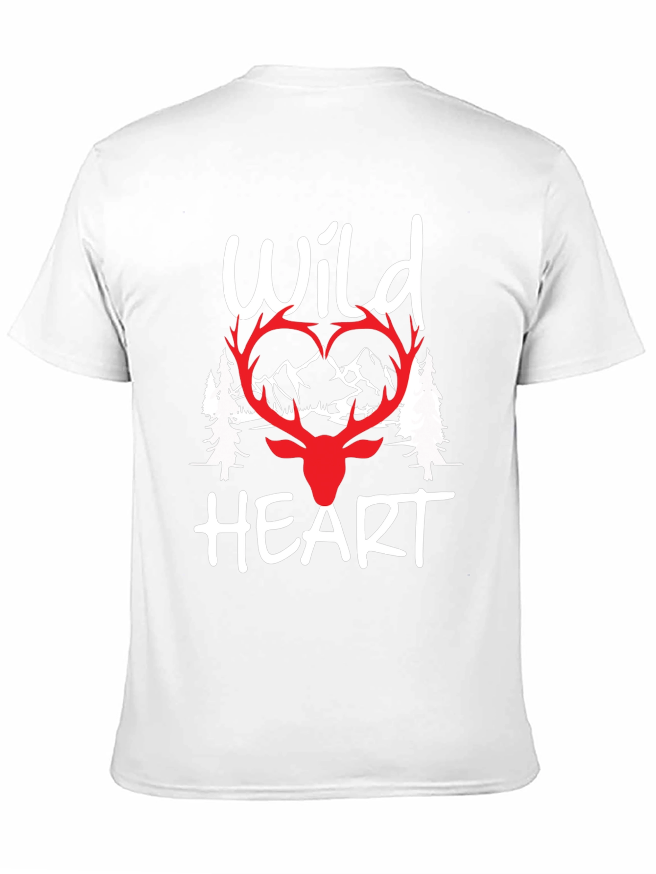 Wild Heart Graphic Tee - Nature Lover Shirt