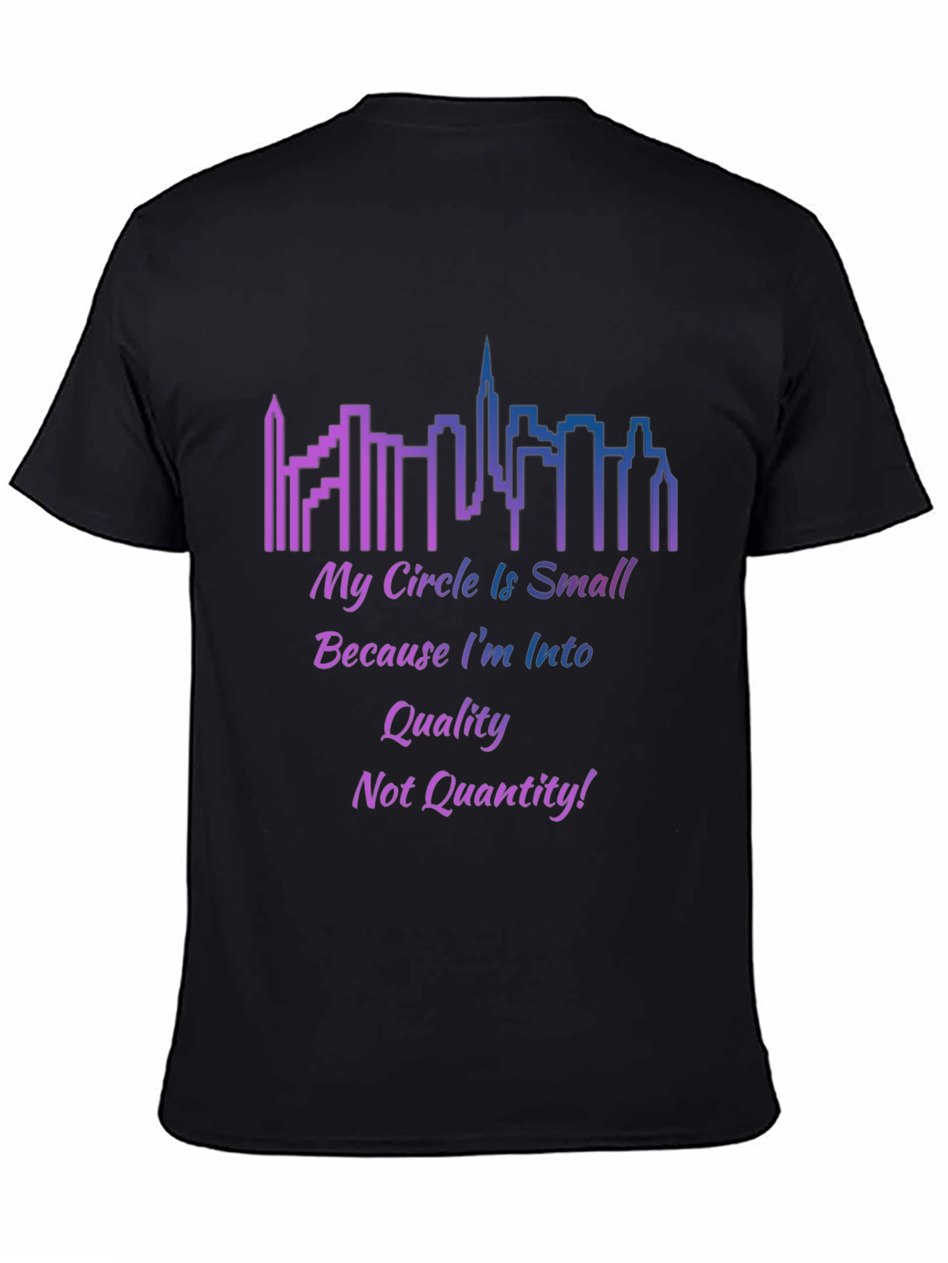Quality Over Quantity Graphic Tee