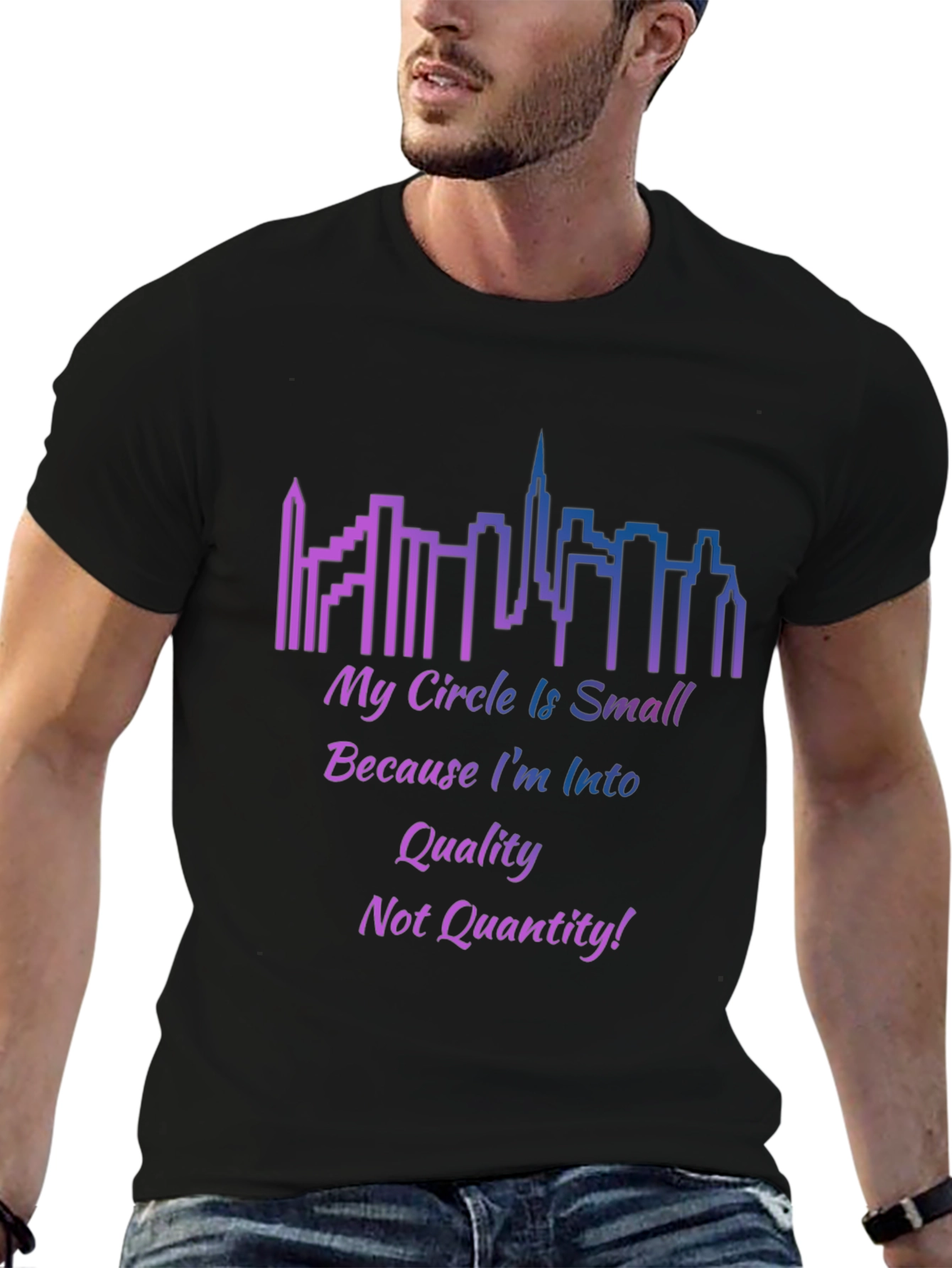 Quality Over Quantity Graphic Tee