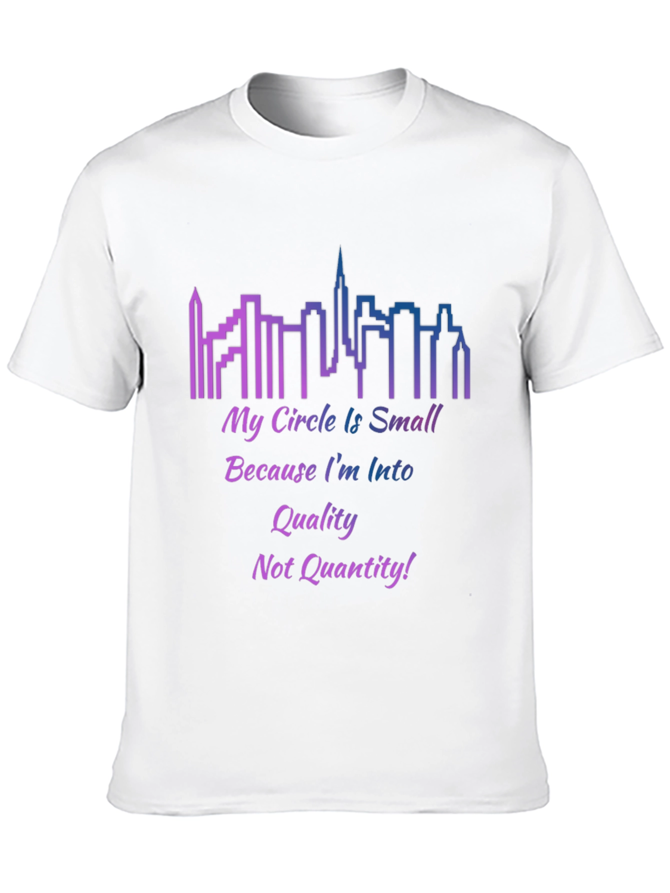 Quality Over Quantity Graphic Tee