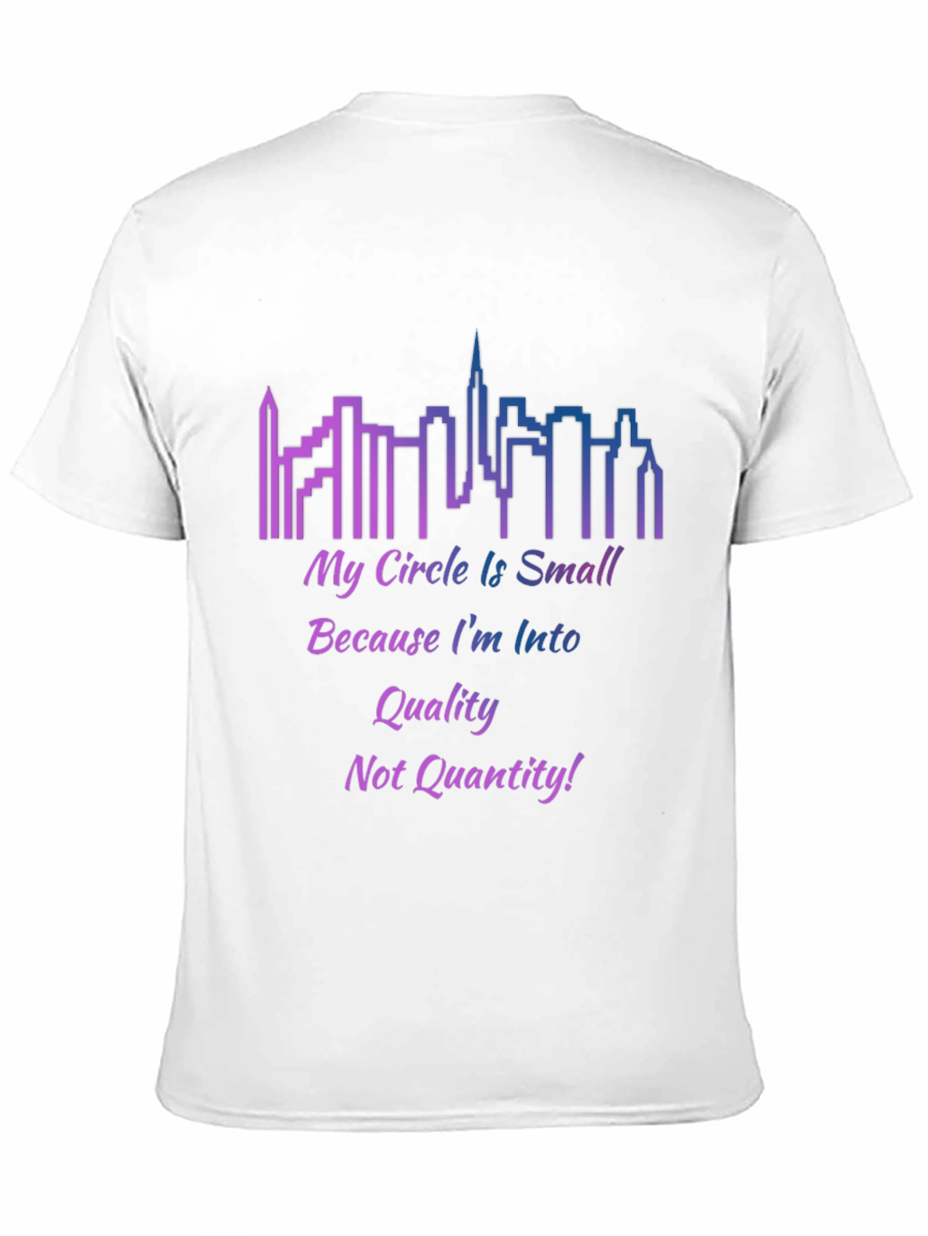 Quality Over Quantity Graphic Tee