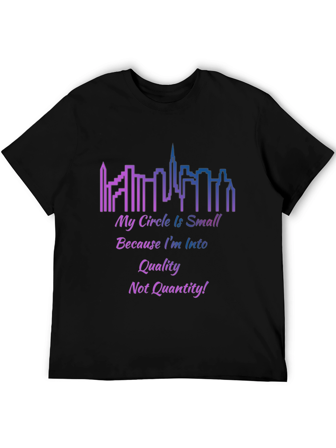 Quality Over Quantity Graphic Tee