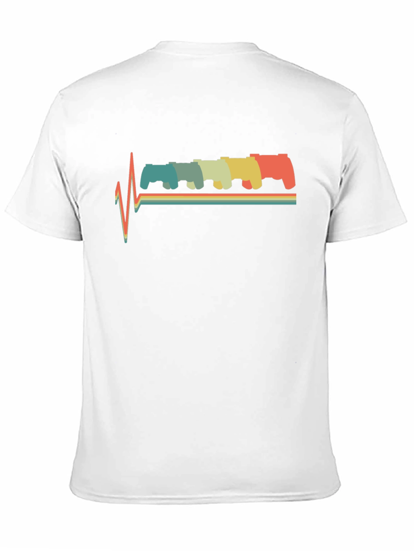 Retro Gamer Heartbeat T-Shirt