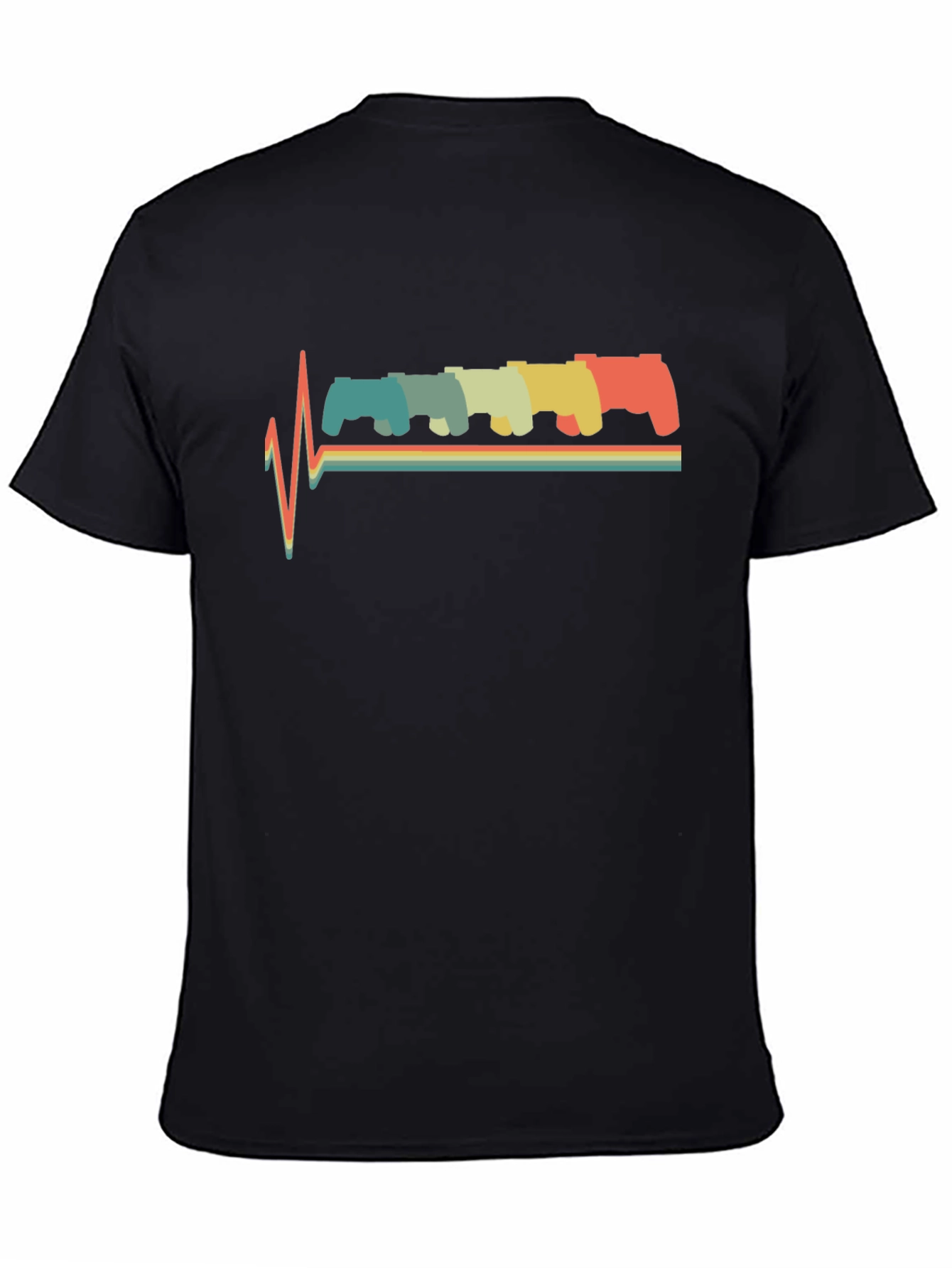 Retro Gamer Heartbeat T-Shirt