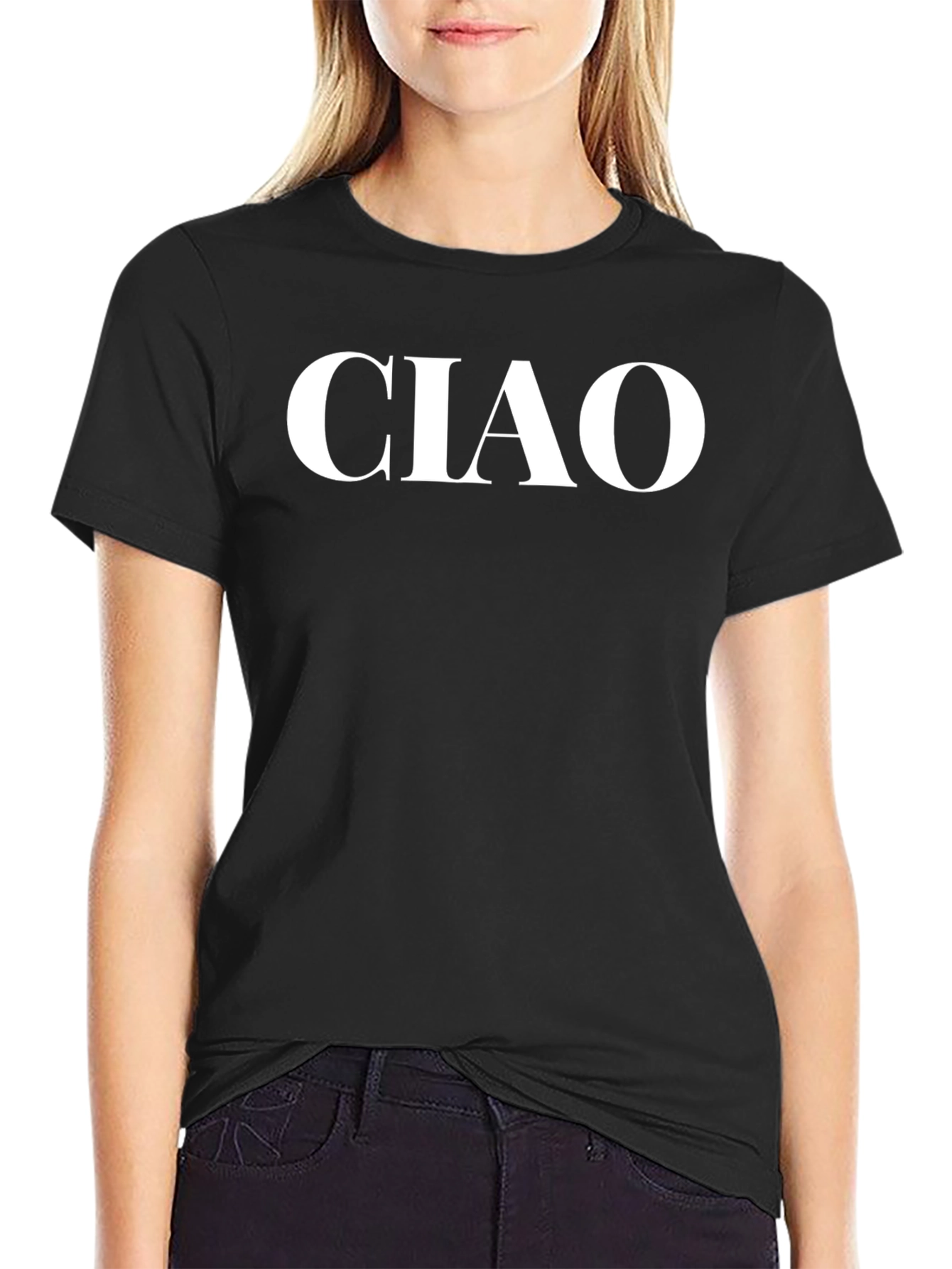 Ciao Graphic Tee - Stylish Italian Greeting Shirt