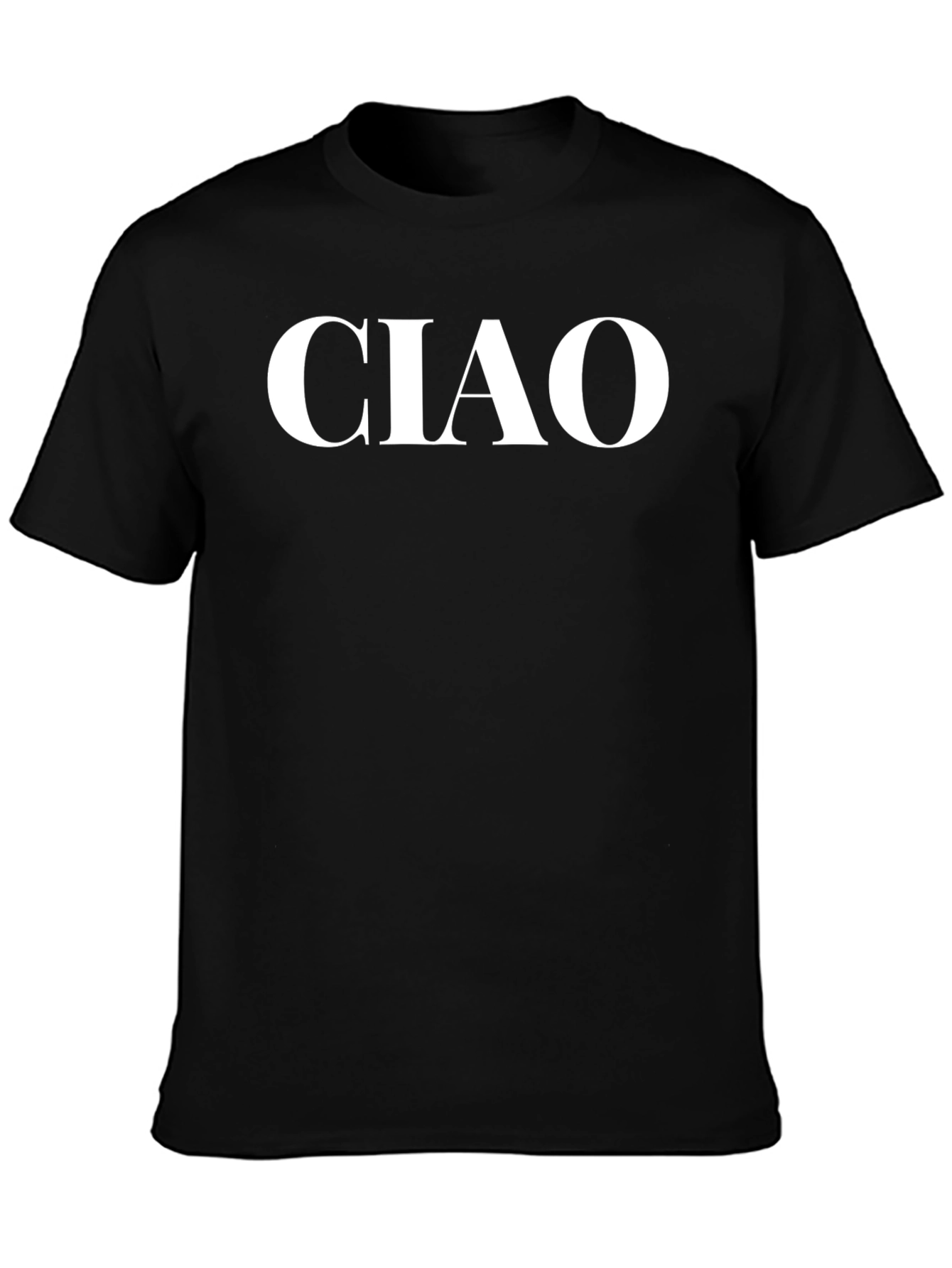 Ciao Graphic Tee - Stylish Italian Greeting Shirt