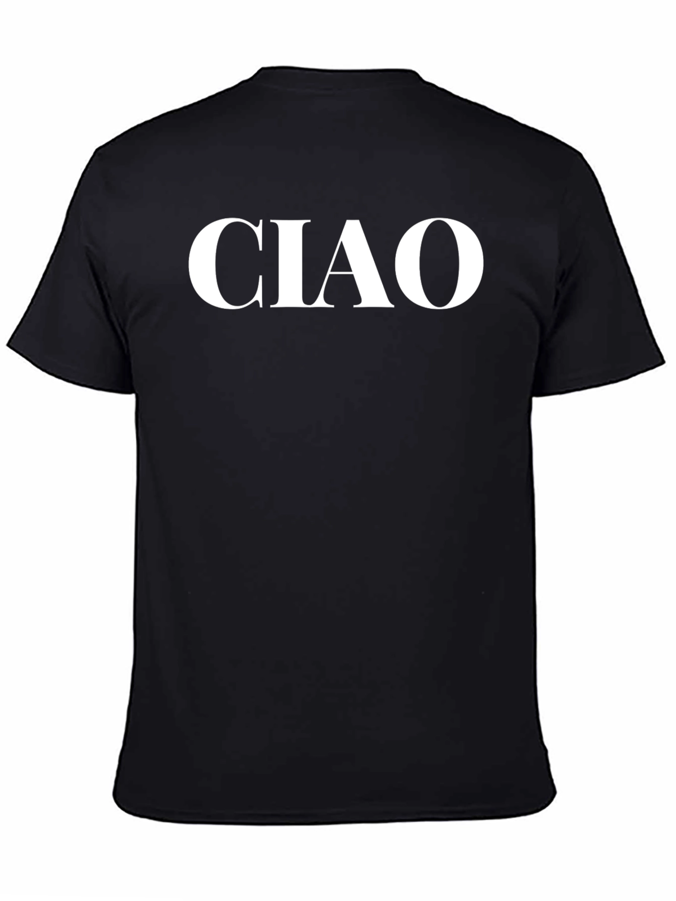 Ciao Graphic Tee - Stylish Italian Greeting Shirt