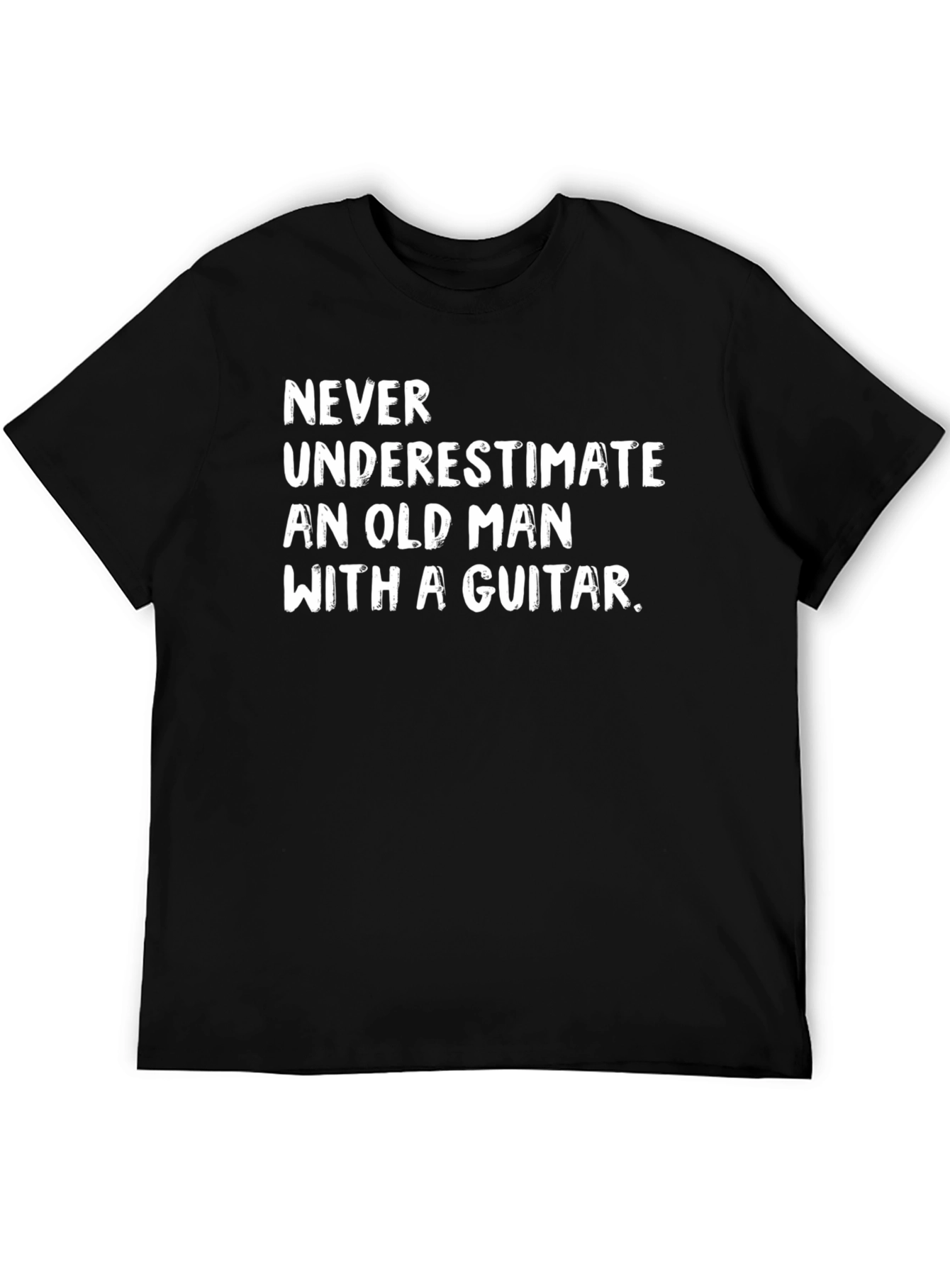 Funny Old Man with a Guitar T-Shirt